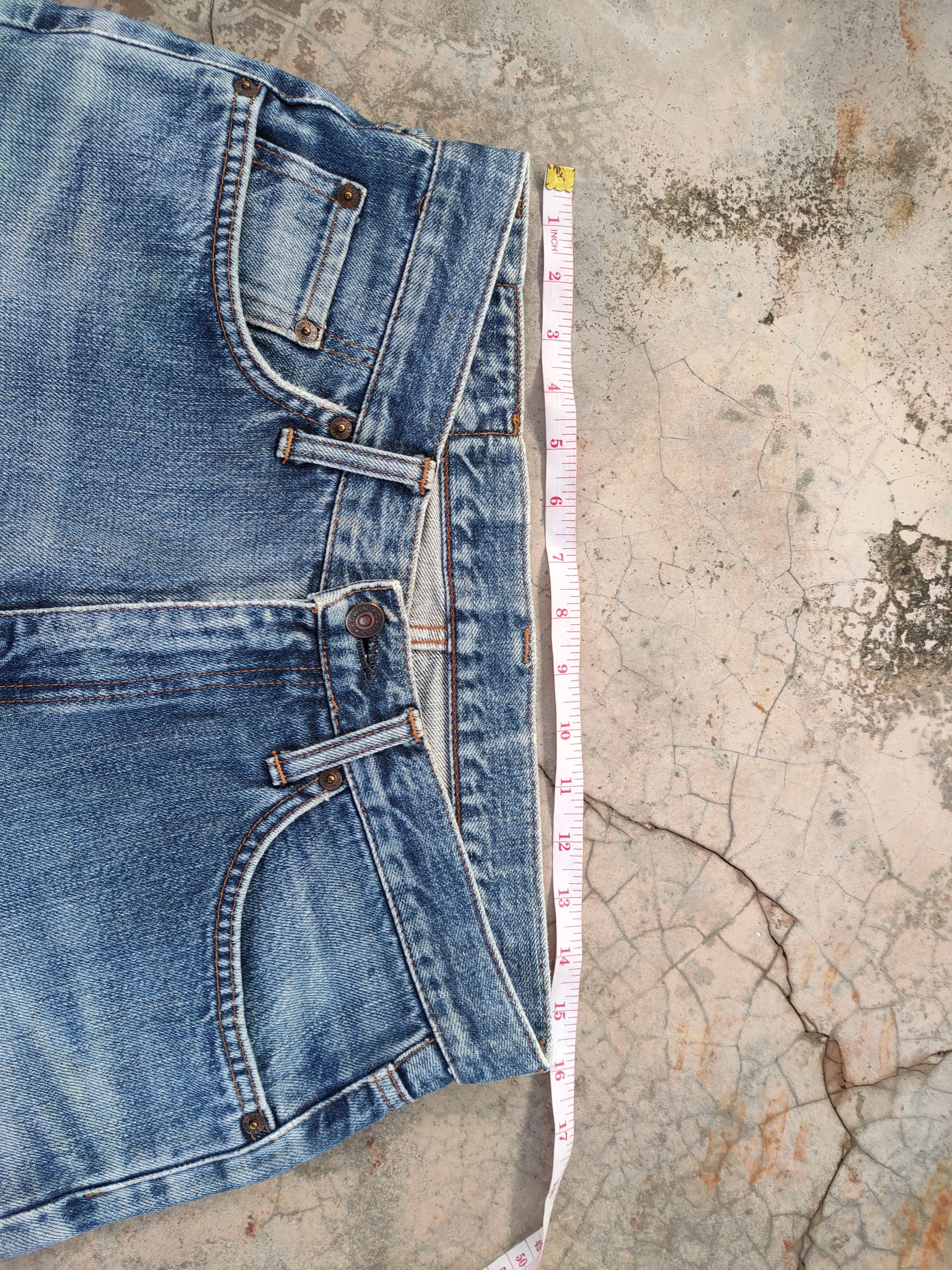 Japanese Brand EDWIN VINTAGE FADED DISTRESSED JEAN DENIM PANTS W32 Size US 32 / EU 48 - 8 Thumbnail