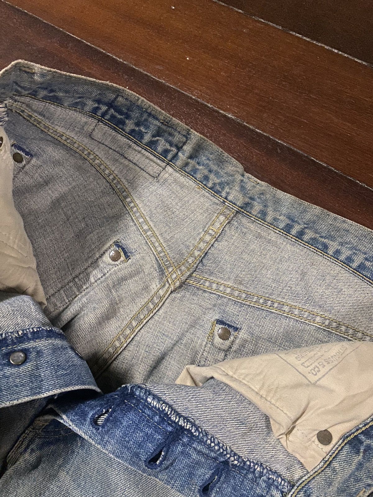 Levi's Vintage Levi’s 503B XX Big E lvc Redline Distressed 34X29 Size US 34 / EU 50 - 9 Thumbnail
