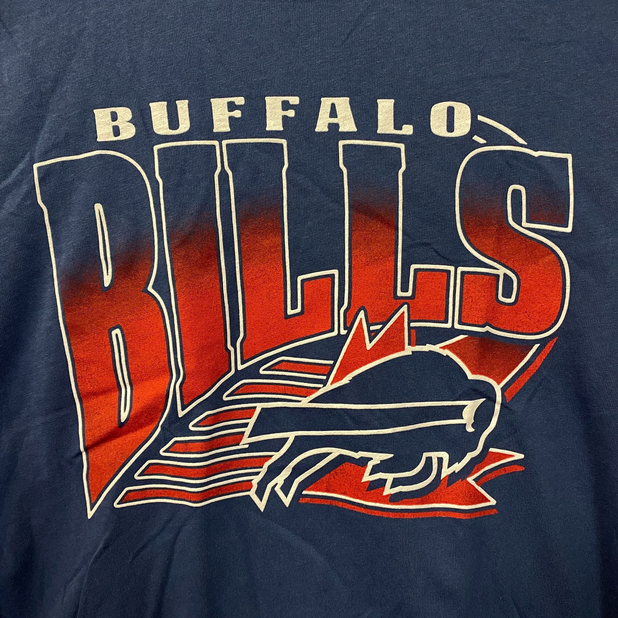 Junk Food Junk Food NFL Buffalo Bills Logo Football Tshirt size 2XL Size US XXL / EU 58 / 5 - 2 Thumbnail