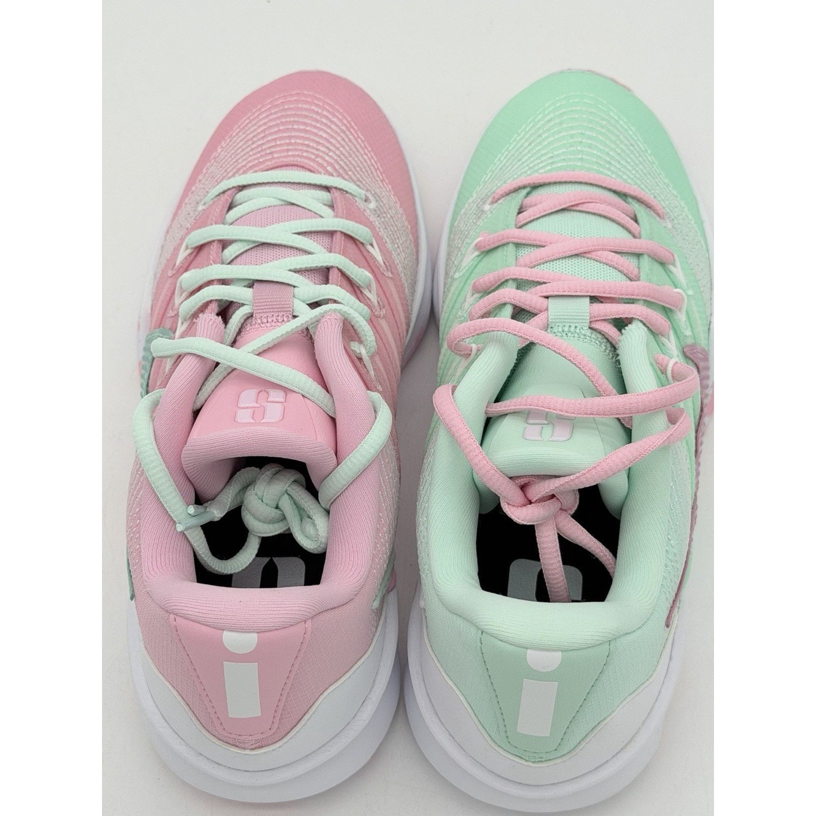 Nike Women's Size 8- Nike By You Sabrina 2 Pink Green IO7548-900 Size US 5.5 / IT 35.5 - 3 Thumbnail