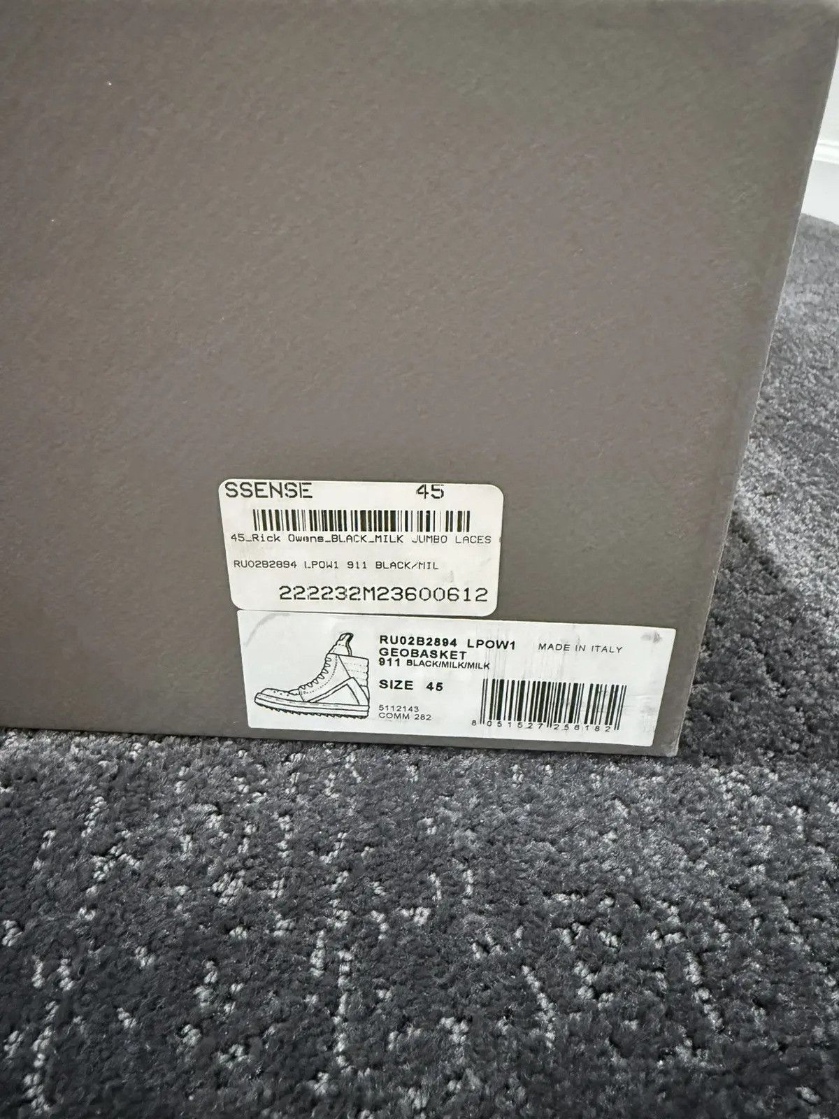 Rick Owens Rick Owens “Big Lace” Geobaskets Size US 12 / EU 45 - 10 Thumbnail