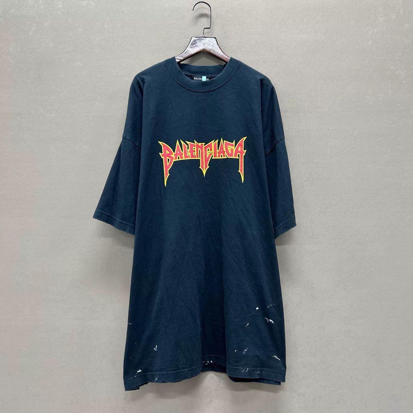 Balenciaga Graphic Short Sleeve Shirt Size US L / EU 52-54 / 3 - 1 Thumbnail