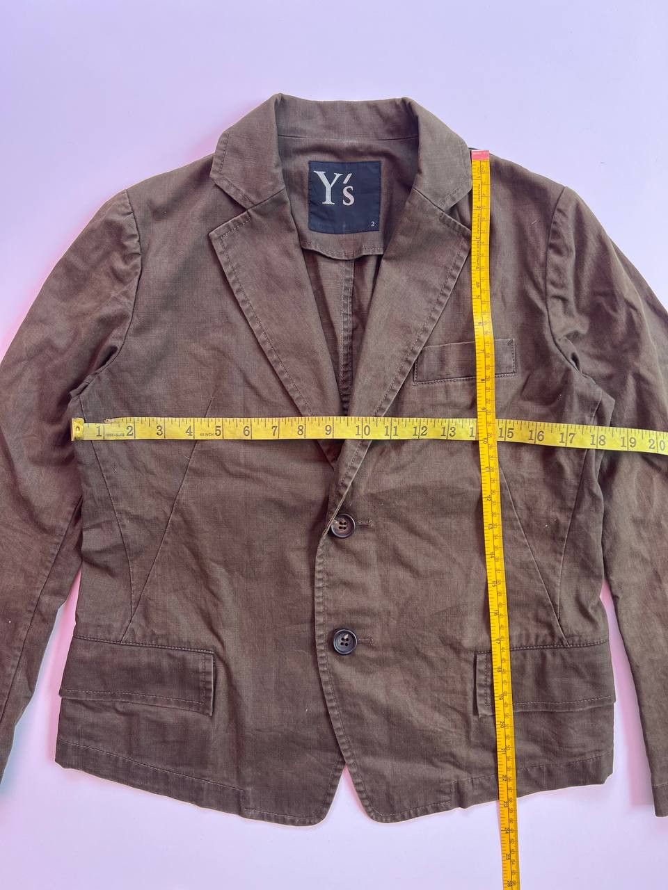 Y's Vintage Y's Yohji Yamamoto blazer Size S / US 4 / IT 40 - 6 Thumbnail