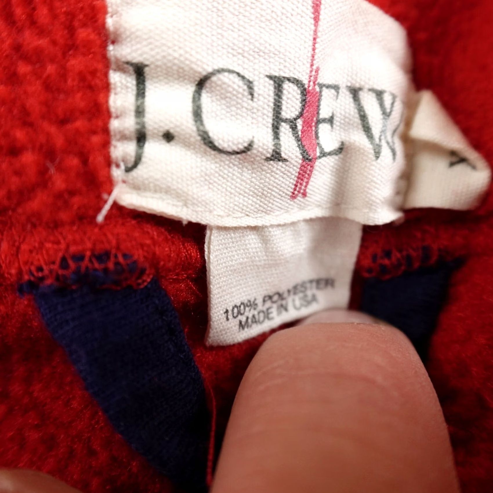 J.Crew VTG J.CREW Robe Mens XS Red Fleece Belted Shawl Tie Night USA Sleep Bath Bathrobe Shoal Oarsman Preppy USA Mens XS Red VTG J.CREW Robe Size US XS / EU 42 / 0 - 5 Thumbnail