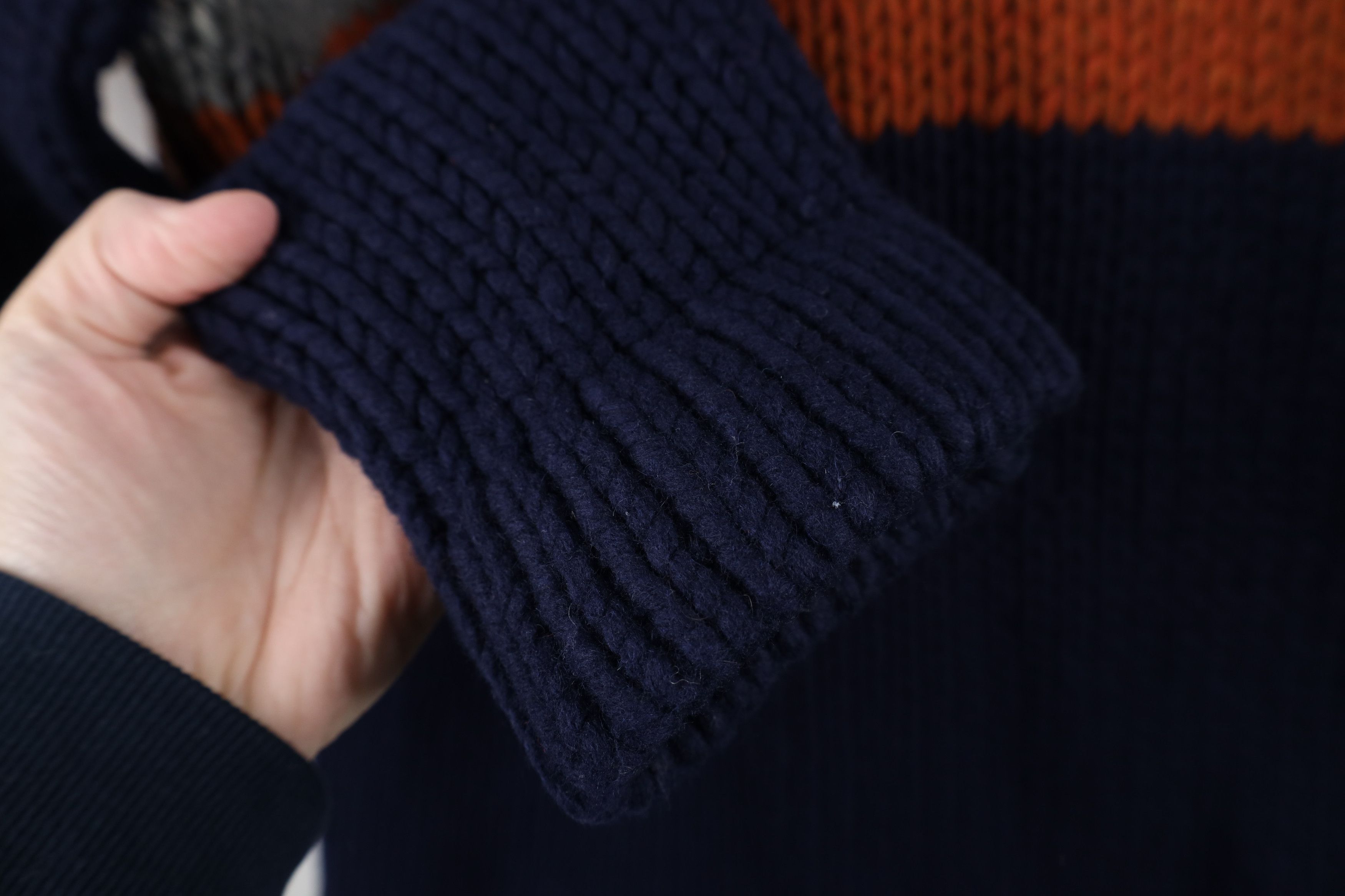 American Eagle Outfitters Vintage 90s American Eagle Outfitters Lambswool Knit Sweater Size US L / EU 52-54 / 3 - 6 Thumbnail
