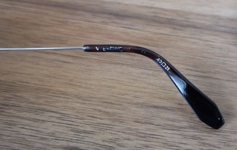 Japanese Brand V Eyewear "Atka" Glasses Size ONE SIZE - 4 Thumbnail