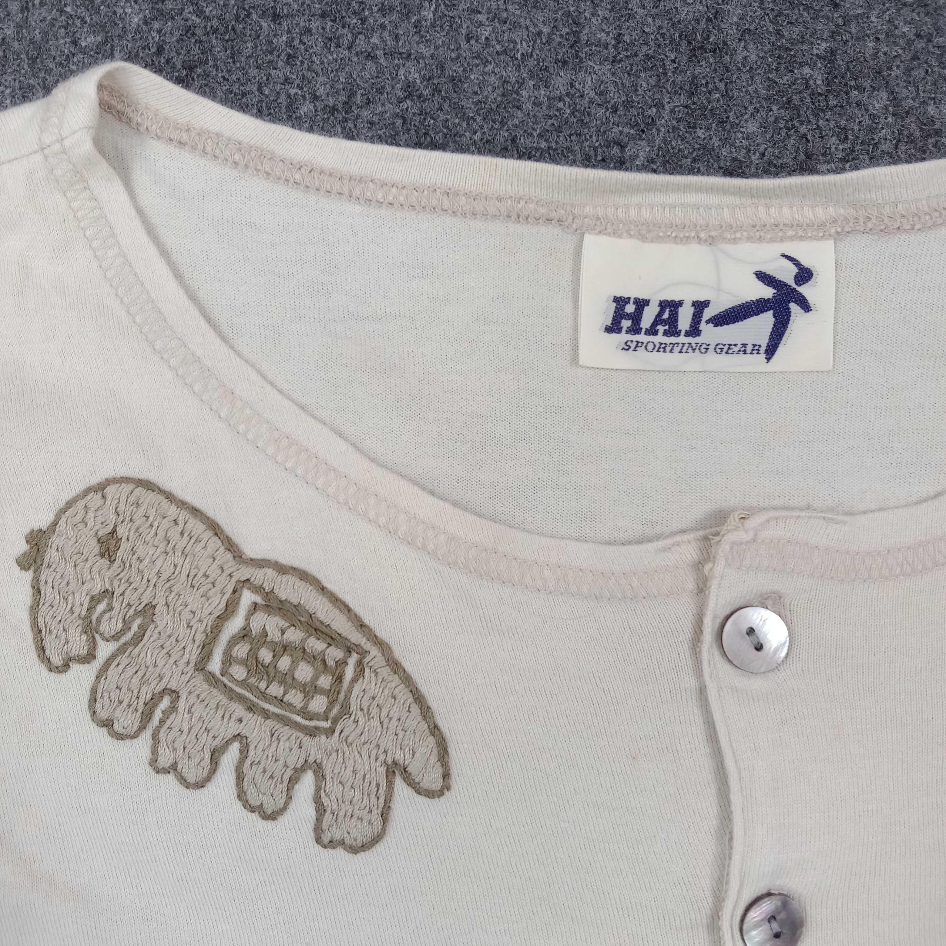 Hai Sporting Gear HAI Sporting Gear Embroidered Button Up Shirt C276N59 Size M / US 6-8 / IT 42-44 - 2 Thumbnail