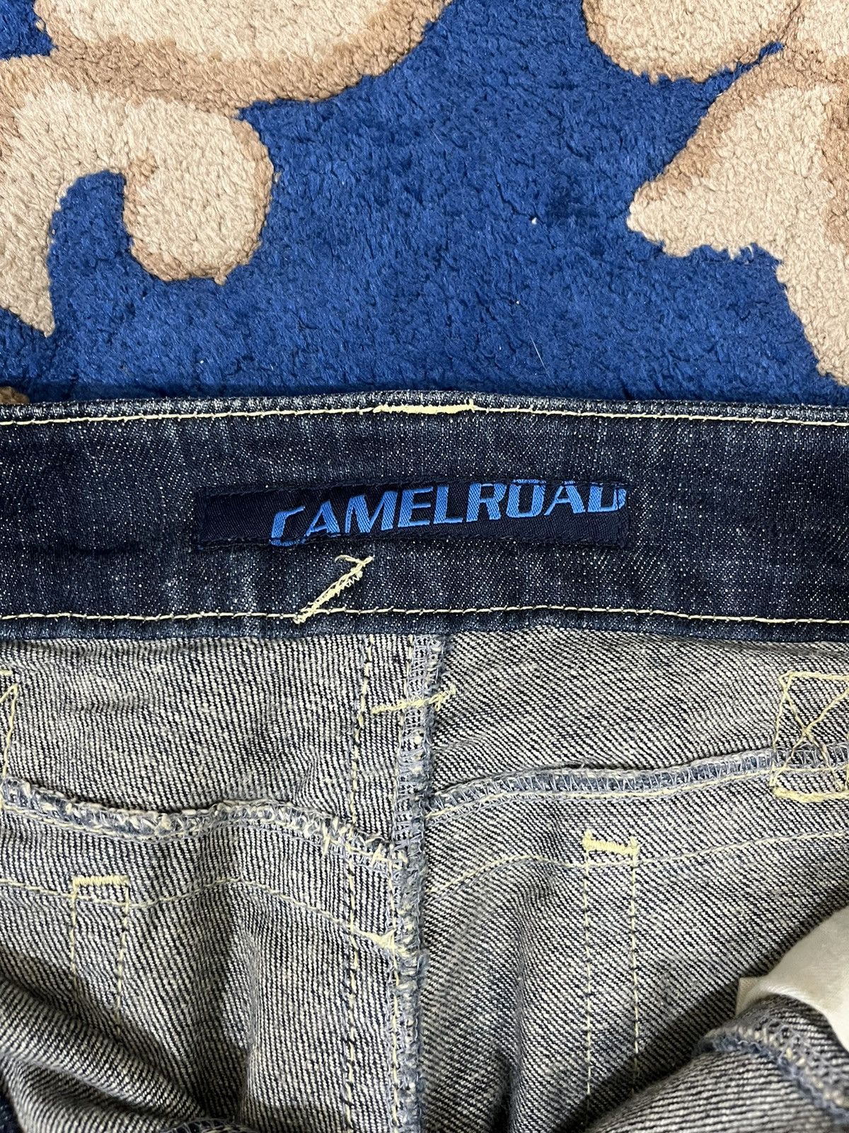 Japanese Brand Vintage Camel Road Flare Denim Size US 31 - 10 Thumbnail