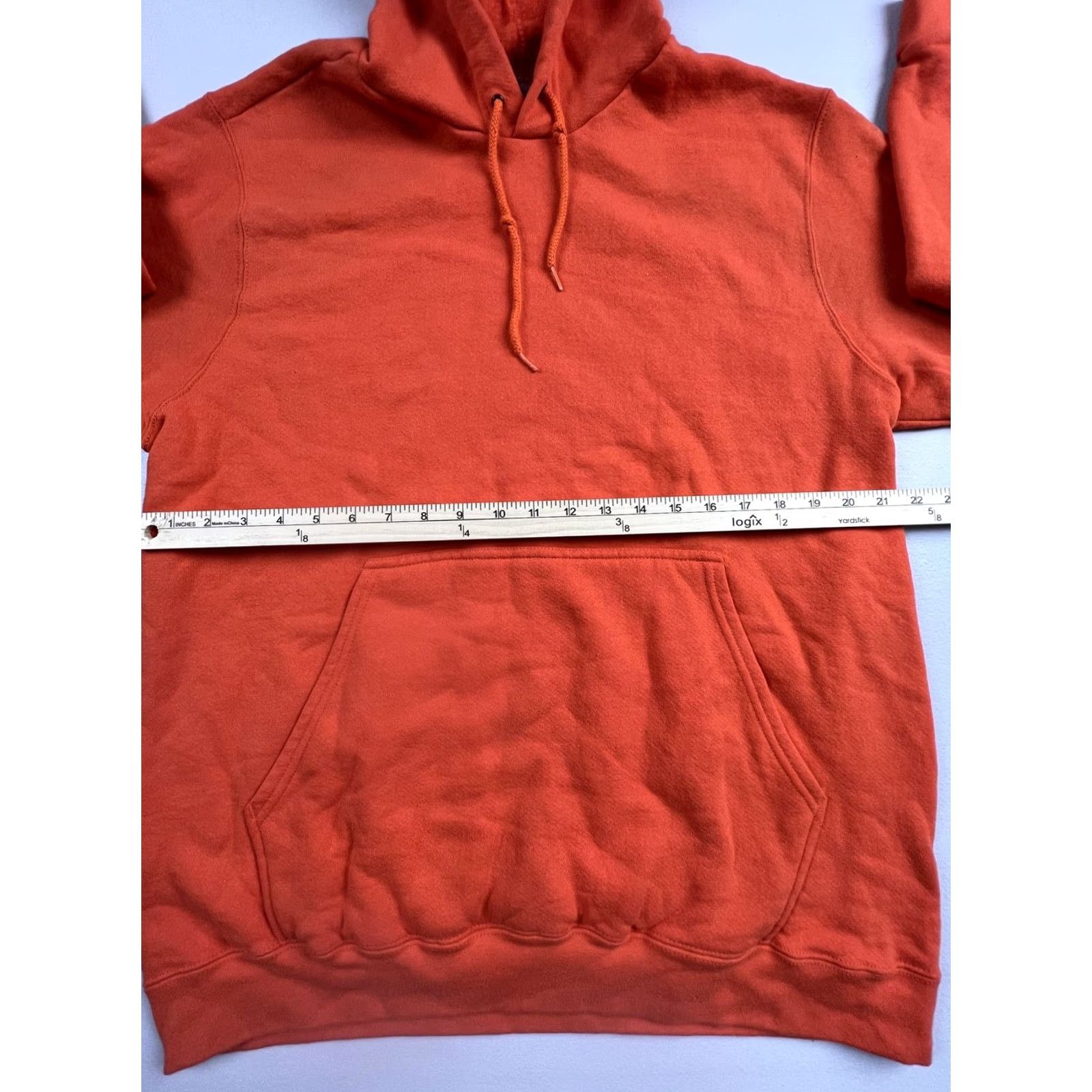 Nike Nike Hoodie Sweatshirt Mens L Orange Kangaroo Pocket Pullover Fleece Solid Size US L / EU 52-54 / 3 - 4 Thumbnail