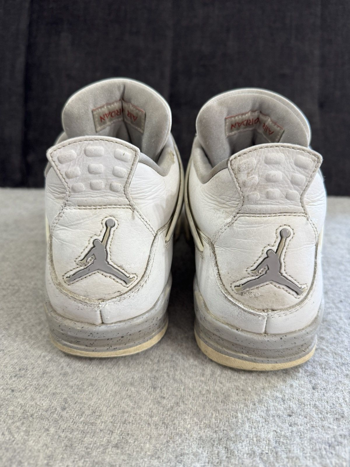 Jordan Brand Nike Air Jordan 4 IV Retro White Oreo Sneakers size 41,5 Size US 8.5 / EU 41-42 - 10 Thumbnail