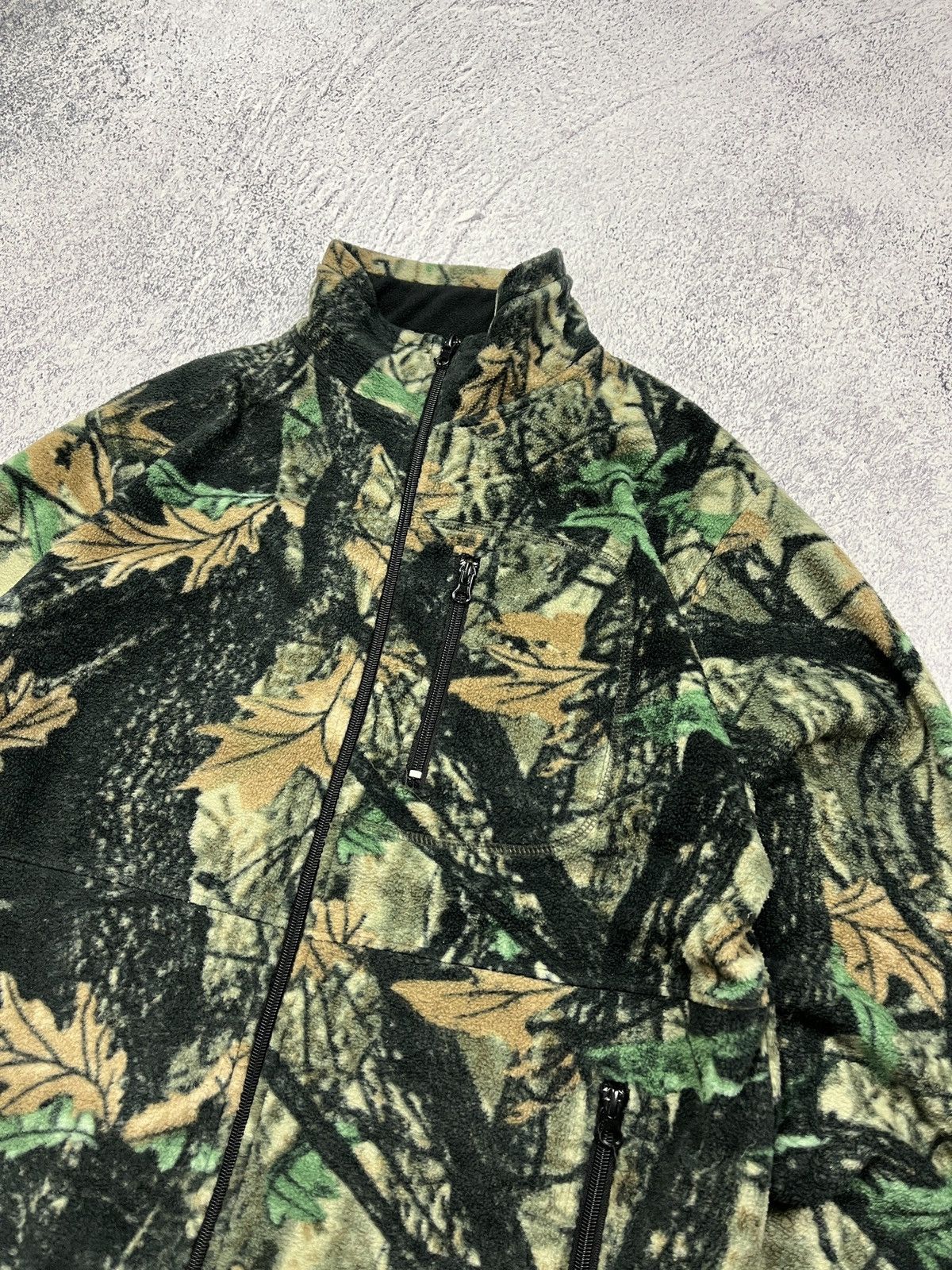 Realtree × Vintage Vintage Realtree Camo Fleece Jacket Streetwear Hype Y2k Size US M / EU 48-50 / 2 - 5 Thumbnail