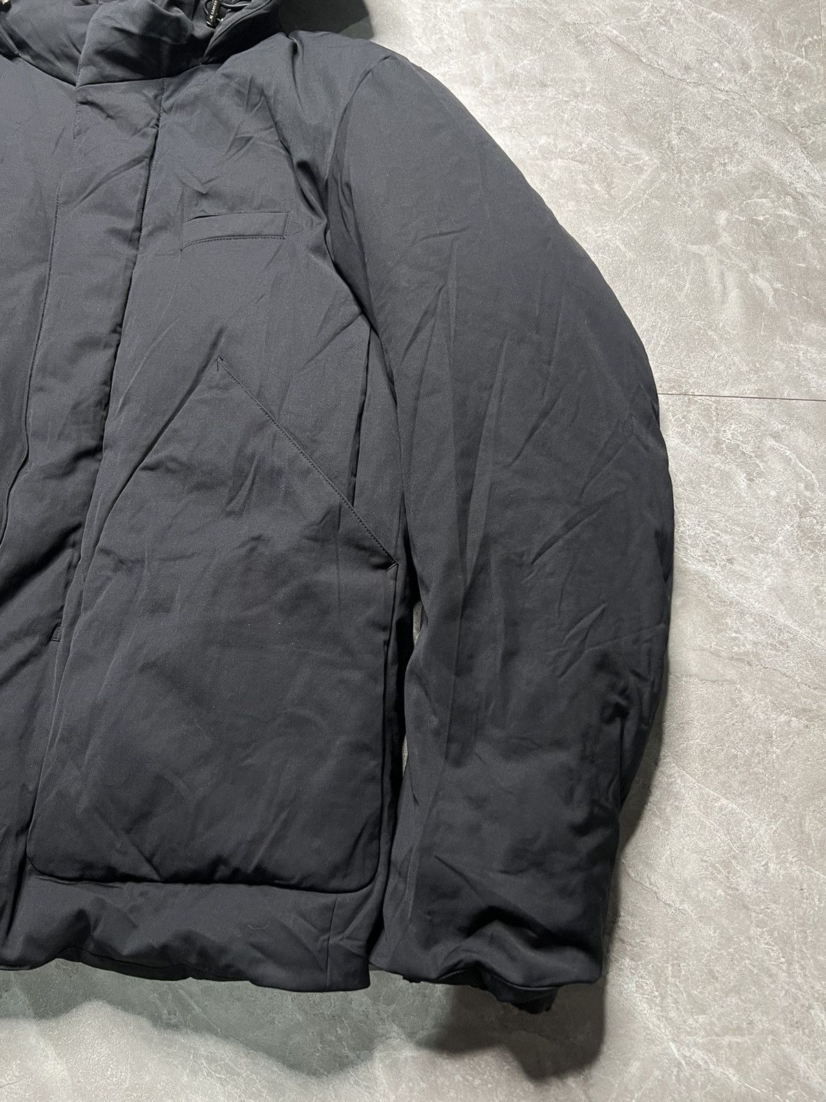 Jil Sander Jil Sander F/W 13 Wool Technical Down Coat Size US M / EU 48-50 / 2 - 2 Thumbnail