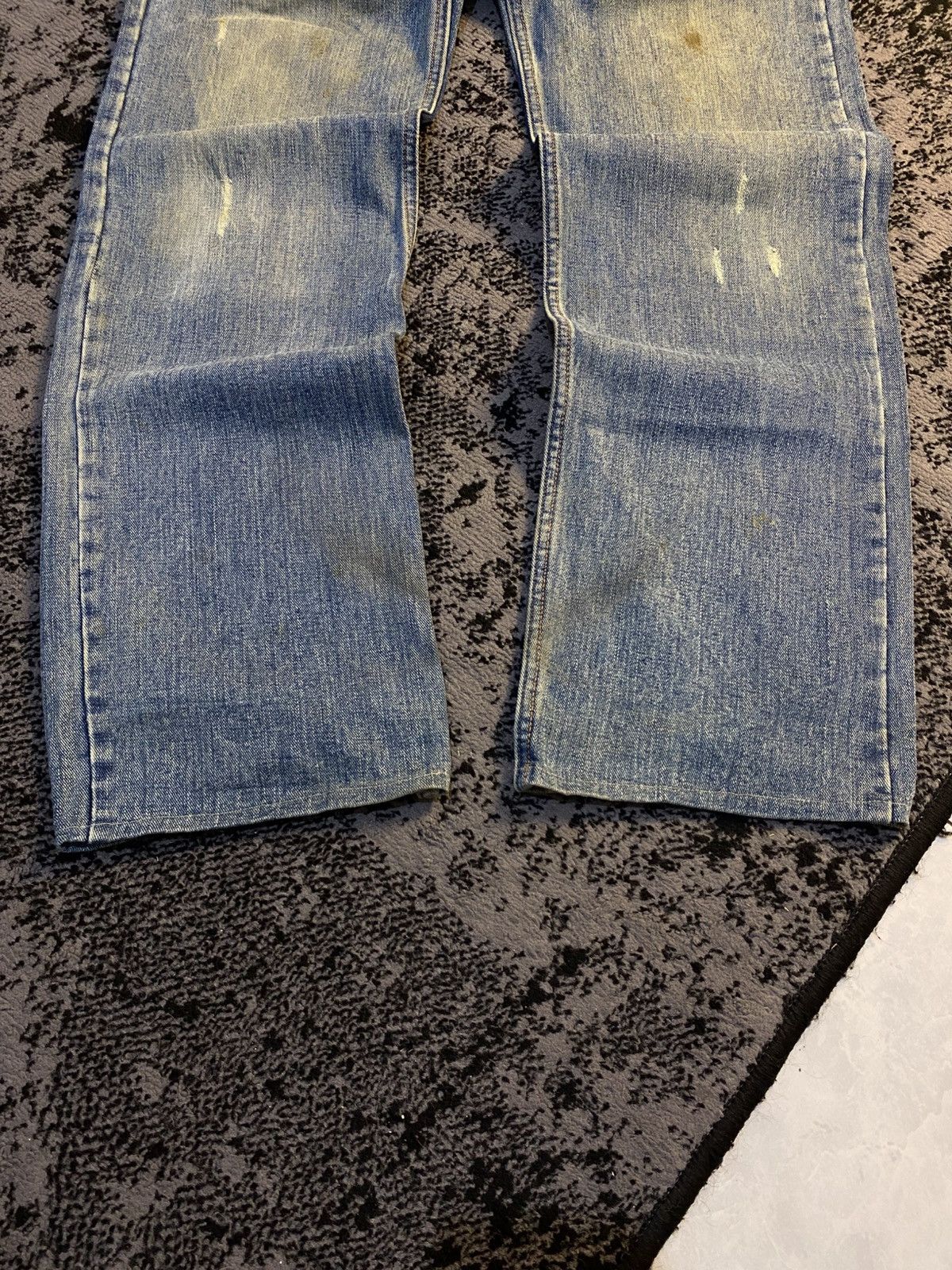 Undercover × Uniqlo Thrashed Nylaus Mudwash Regular Jeans 🔥 Size US 35 - 8 Thumbnail