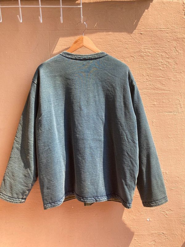Babylon Babylon Denim Cardigan - Blue Indigo Size US L / EU 52-54 / 3 - 6 Thumbnail