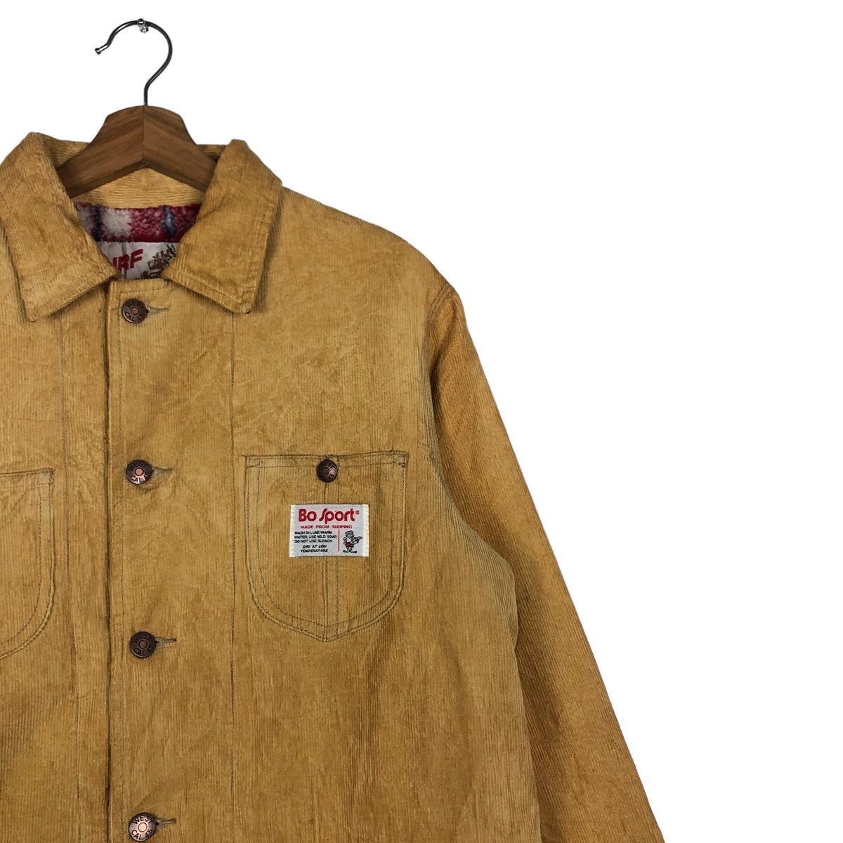 Toyo Enterprises Vintage Corduroy Tanker Jacket Blanket Lining Surf Bo Sport Size US S / EU 44-46 / 1 - 6 Thumbnail
