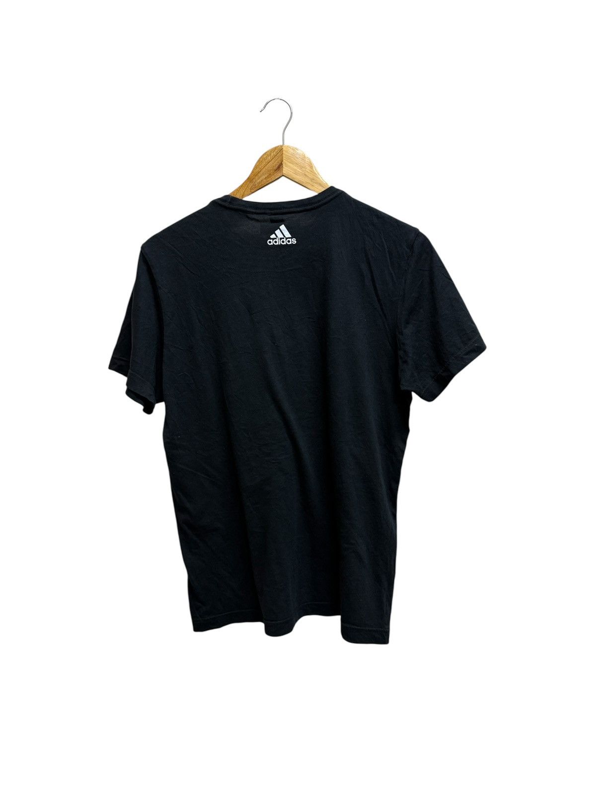 Adidas Adidas wording spellout tshirt Size US S / EU 44-46 / 1 - 2 Thumbnail