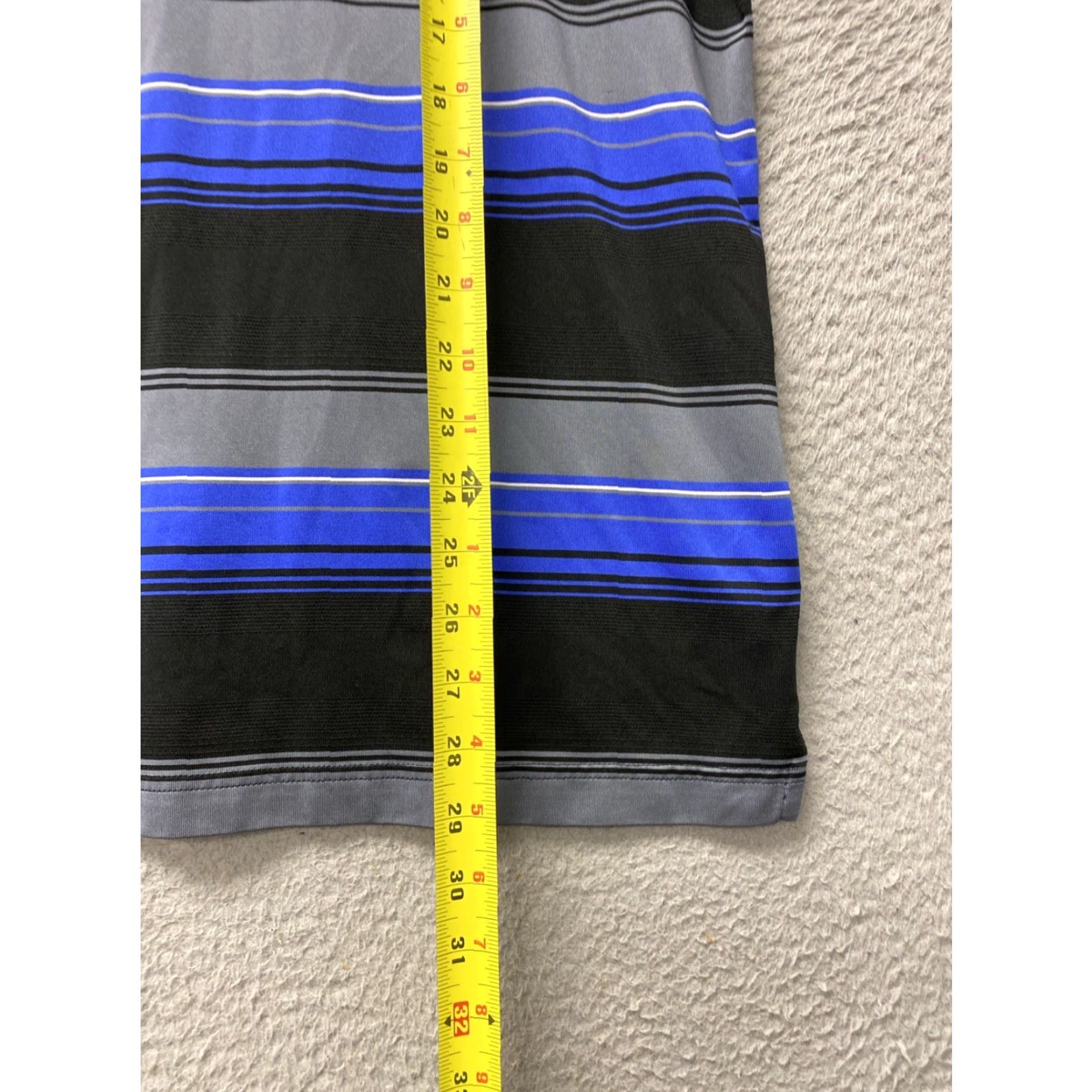 Adidas Adidas Golf Polo Shirt Men’s M Performance Black Gray Blue /0273 Size US M / EU 48-50 / 2 - 6 Thumbnail
