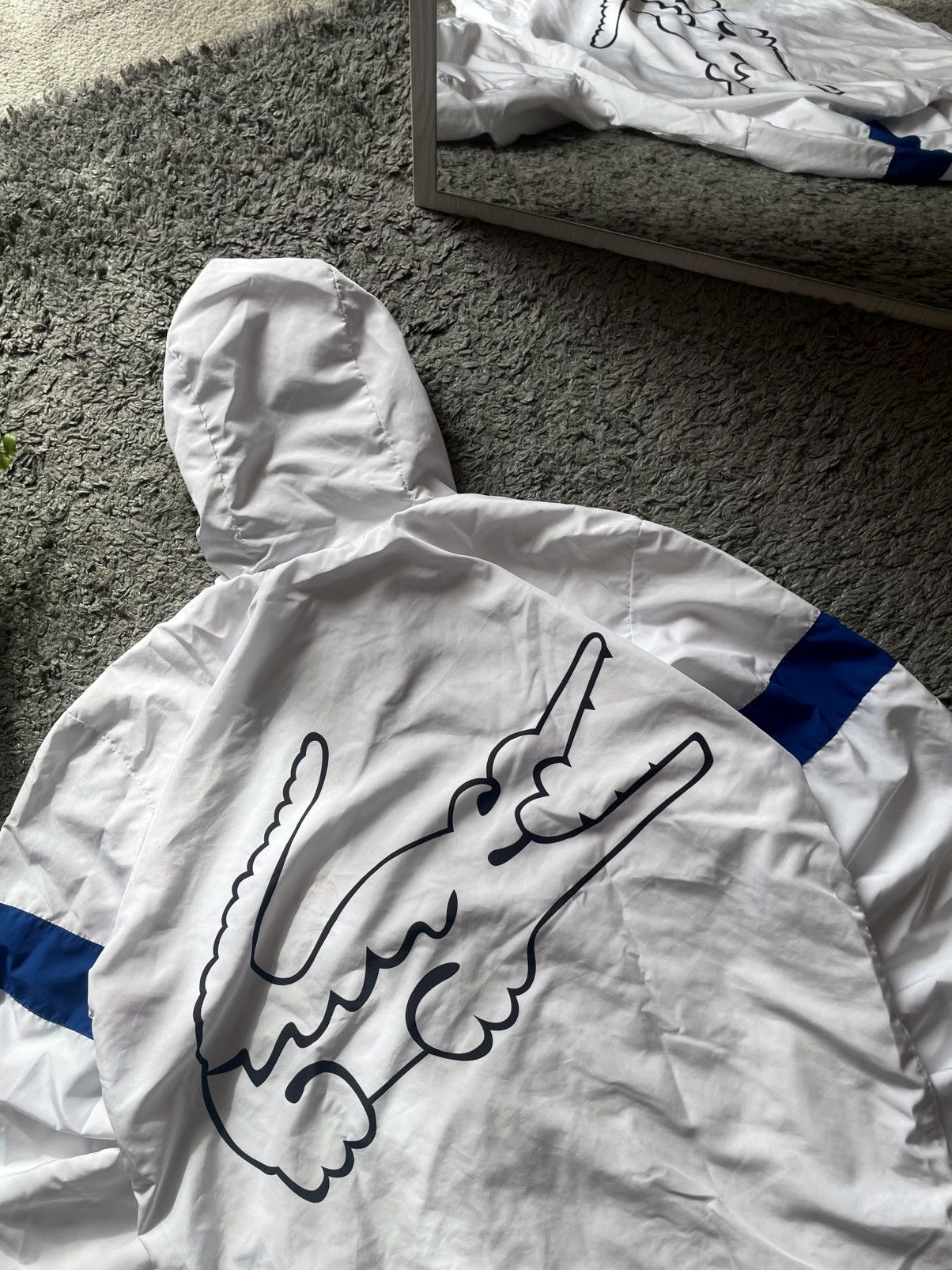 Lacoste × Vintage 00s Lacoste Light Jacket Streetwear Vintage Big Logo Rare Size US M / EU 48-50 / 2 - 4 Thumbnail