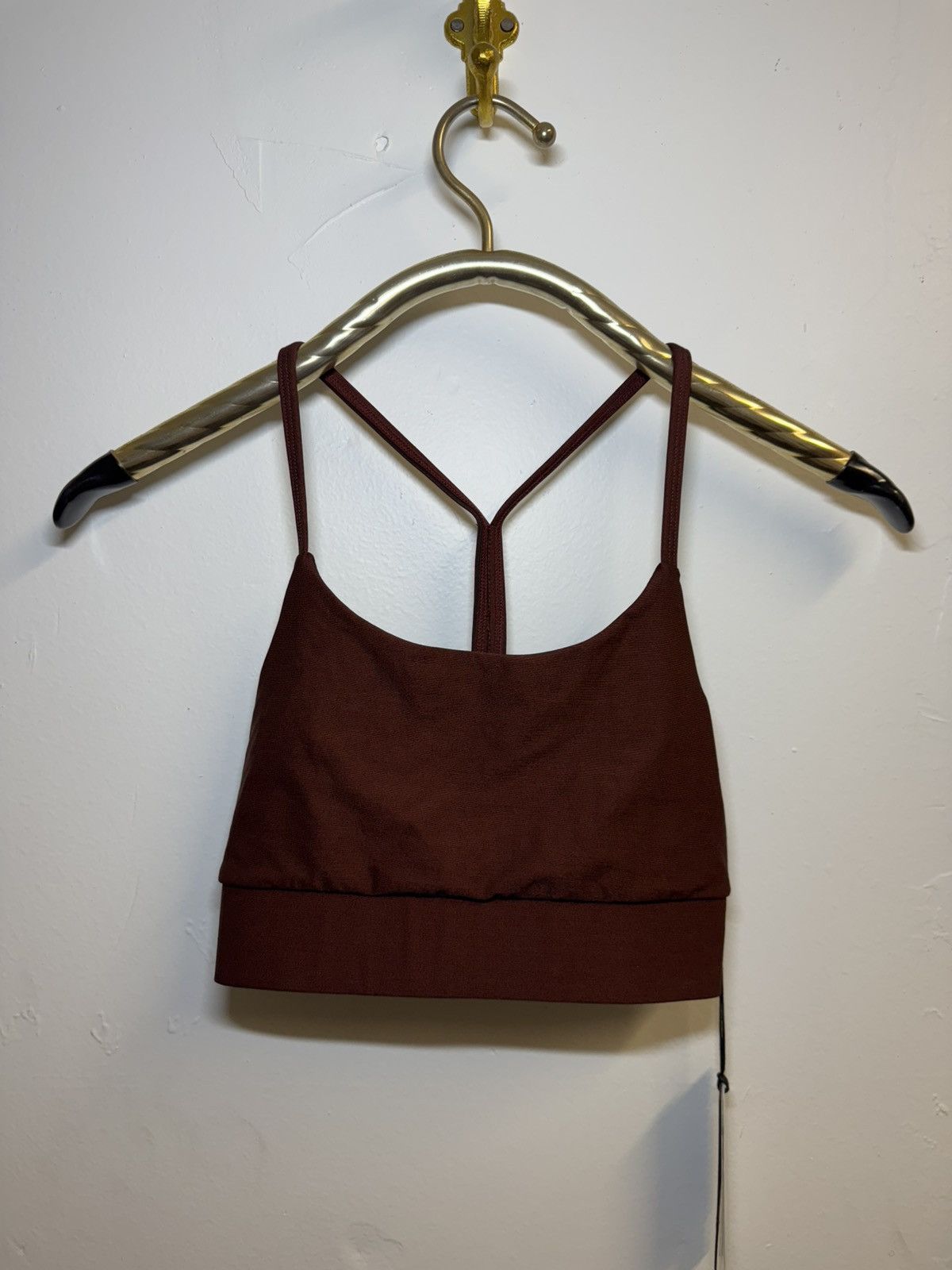 Carbon NWT Twenty Montreal shimmery Brown sports bra XS Carbon38 Size XS / US 0-2 / IT 36-38 - 2 Thumbnail