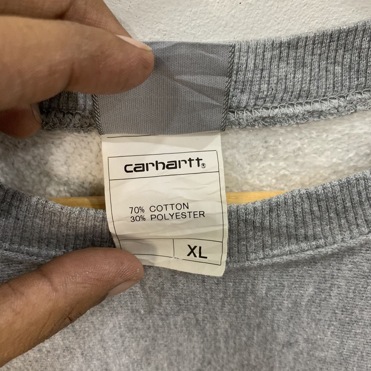 Carhartt Vintage Carhartt Grey Sweatshirt Embroidery Logo Size Xl Size US XL / EU 56 / 4 - 6 Thumbnail