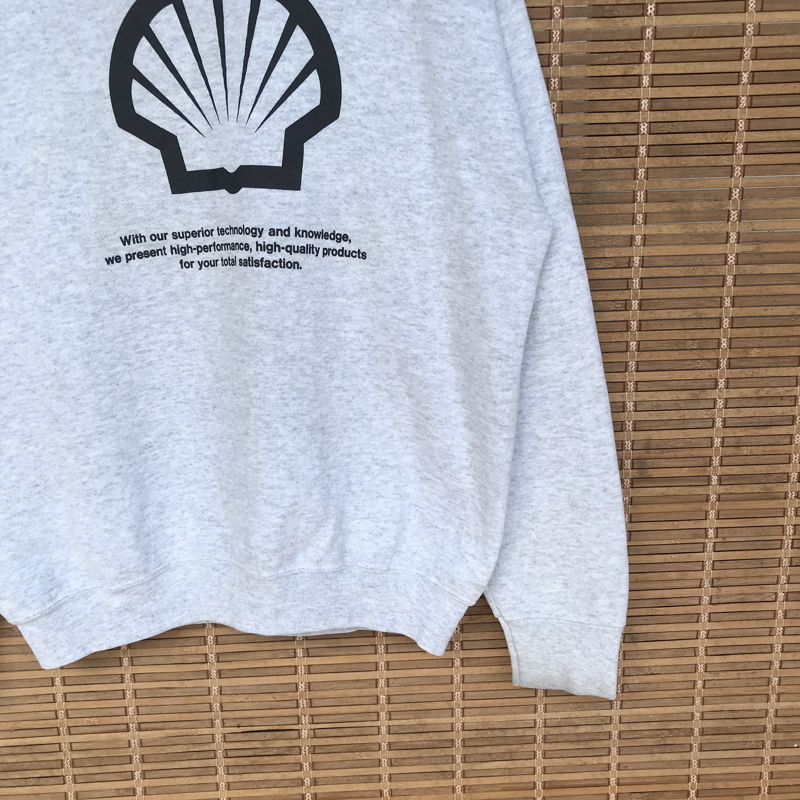Vintage Rare Vintage Shell crown sweatshirt jumper crewneck Size US L / EU 52-54 / 3 - 5 Thumbnail