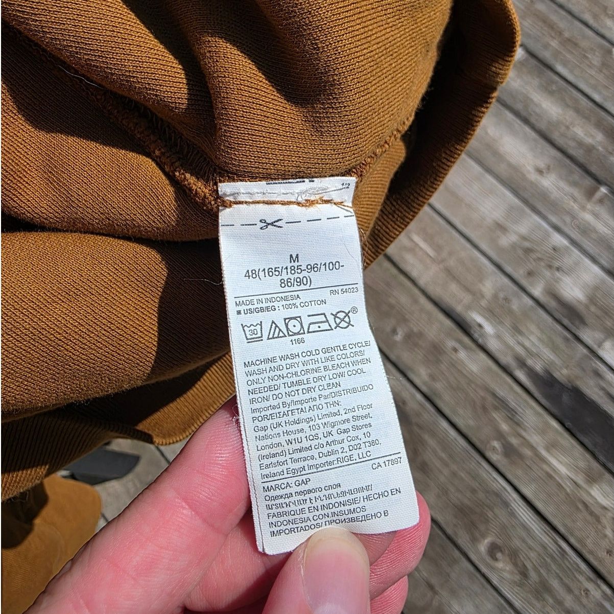 Gap × Kanye West Yeezy x Gap Perfect Hoodie "Light Brown" Size US M / EU 48-50 / 2 - 4 Thumbnail