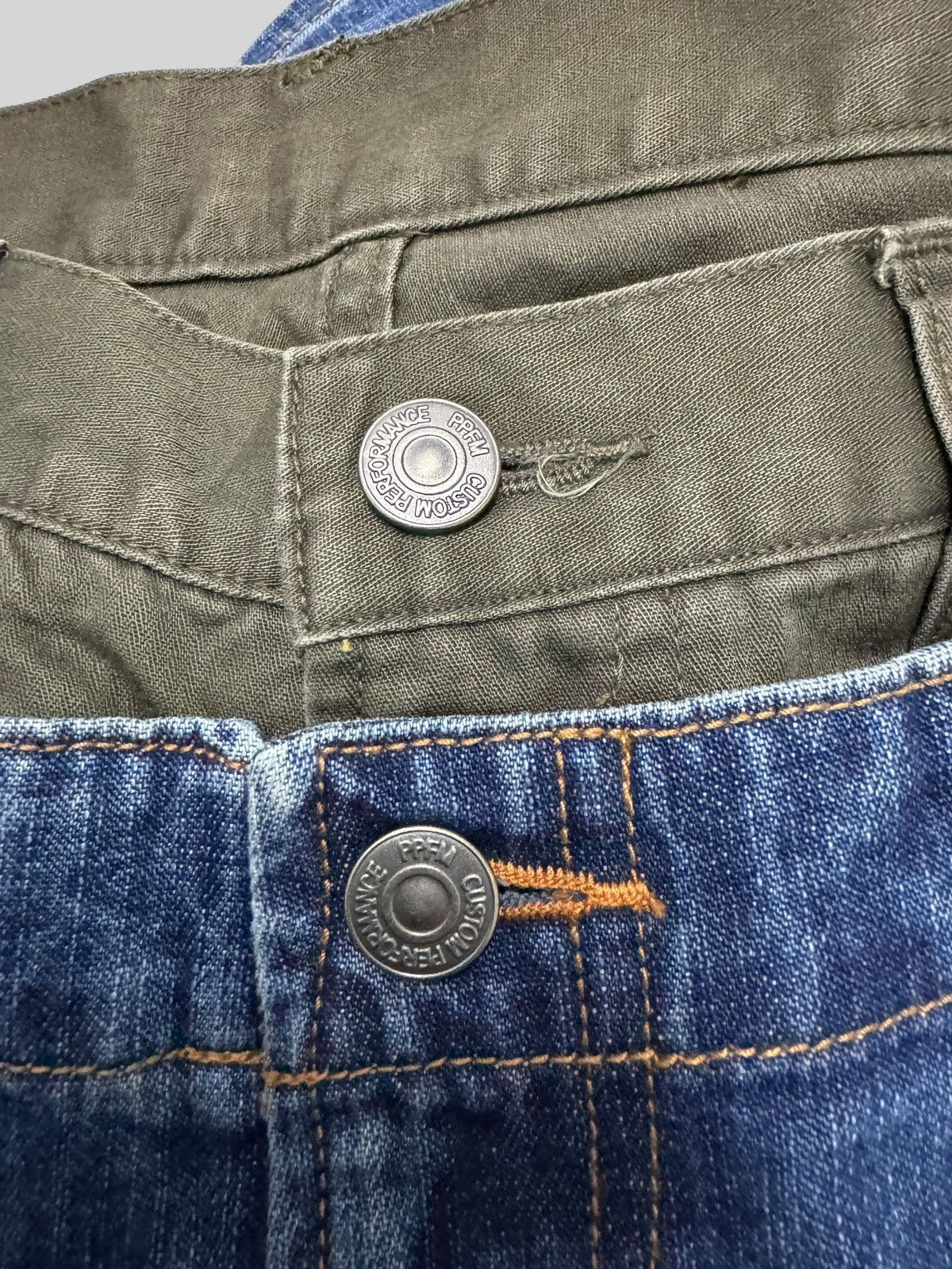 PPFM VINTAGE PPFM DOUBLE WAIST RECONSTRUCTED STYLE Size US 32 / EU 48 - 6 Thumbnail
