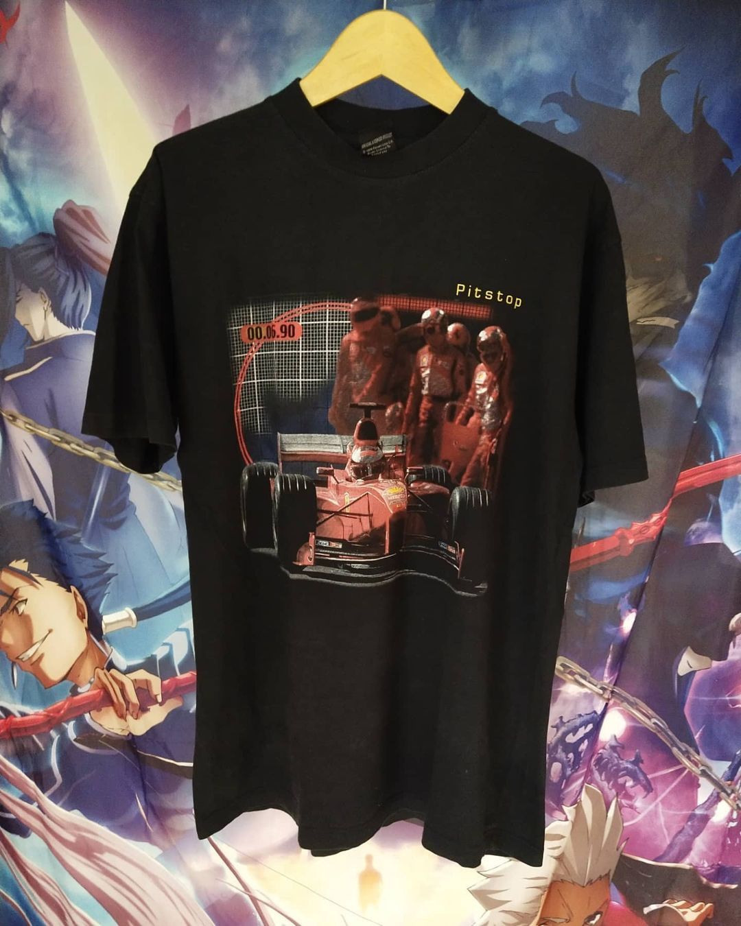 Ferrari Vintage 90's Ferrari Pit Stop Graphical Art Tees Size US L / EU 52-54 / 3 - 1 Thumbnail