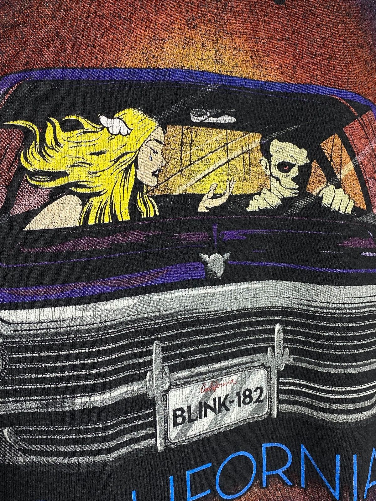 Band Tees Blink 182 Rock Band Vintage Fade T-shirt Size US L / EU 52-54 / 3 - 5 Thumbnail