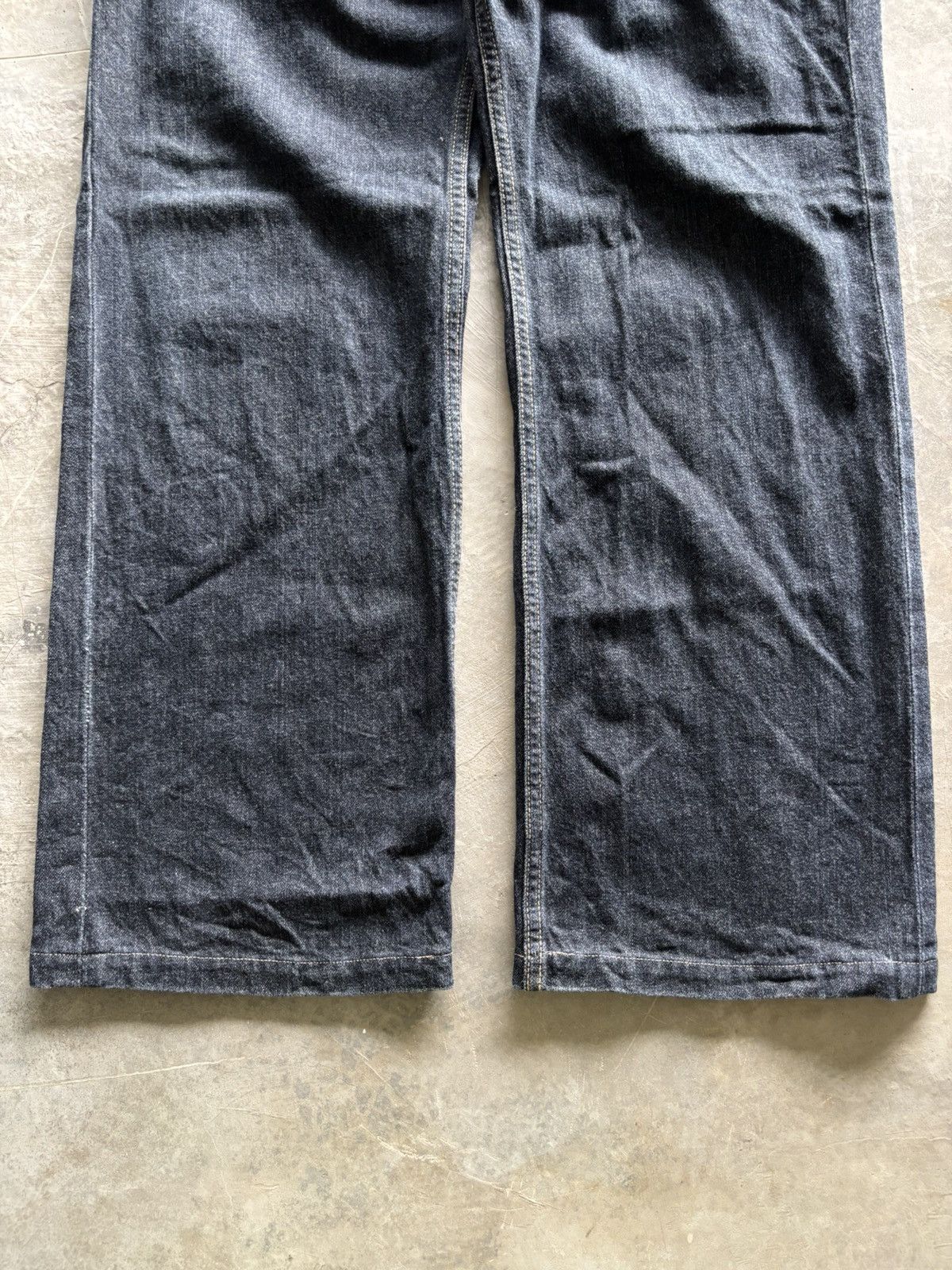 If Six Was Nine × Japanese Brand × Tornado Mart Root three style loose baggy style japanese jeans Size US 33 - 11 Thumbnail