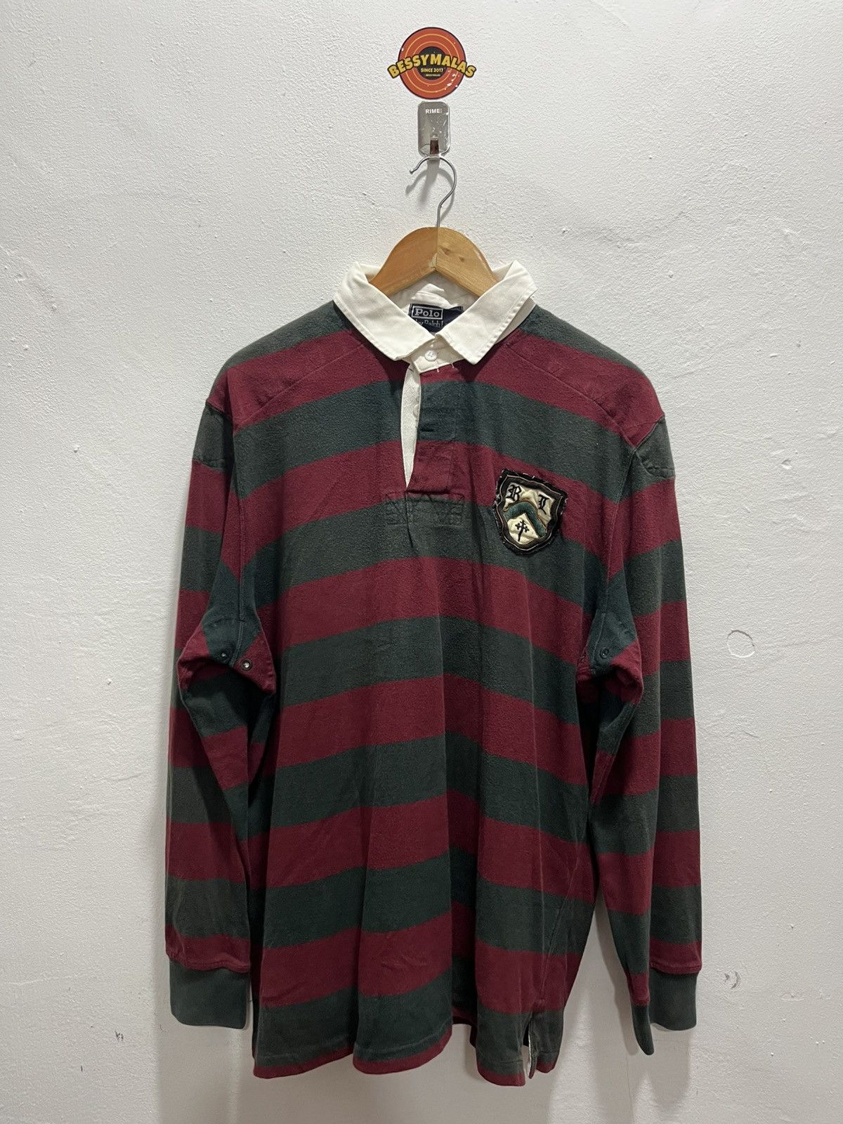 Ralph Lauren Ralph Lauren Polo Long Sleeve Tshirt Size US XXL / EU 58 / 5 - 1 Thumbnail