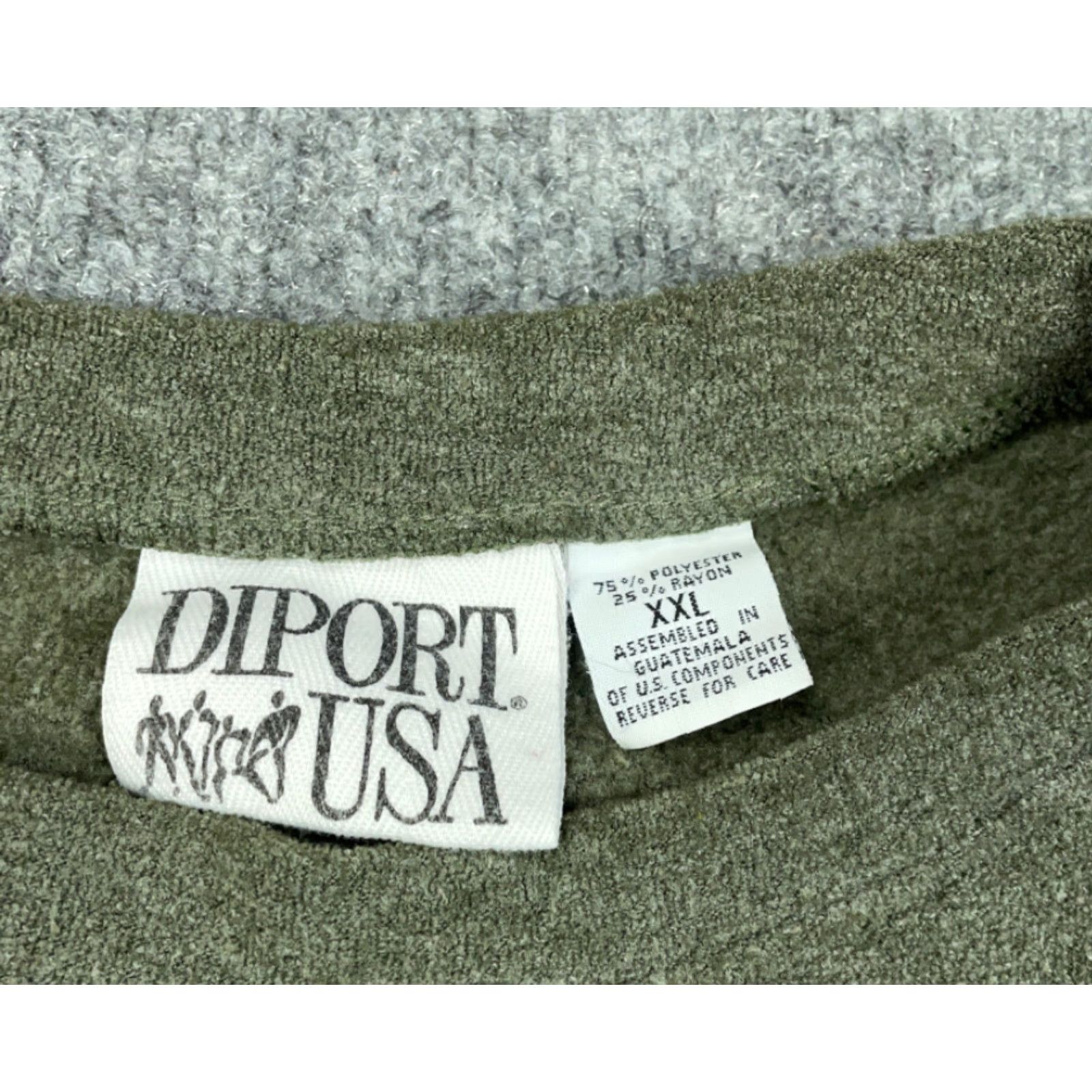 Etro VINTAGE Michigan Sweatshirt Adult 2XL Green Embroidered Pullover Crew Neck 90s Beer Retro Graphic Print Men S Snookers Pool & Pub Texture Size US XXL / EU 58 / 5 - 3 Thumbnail