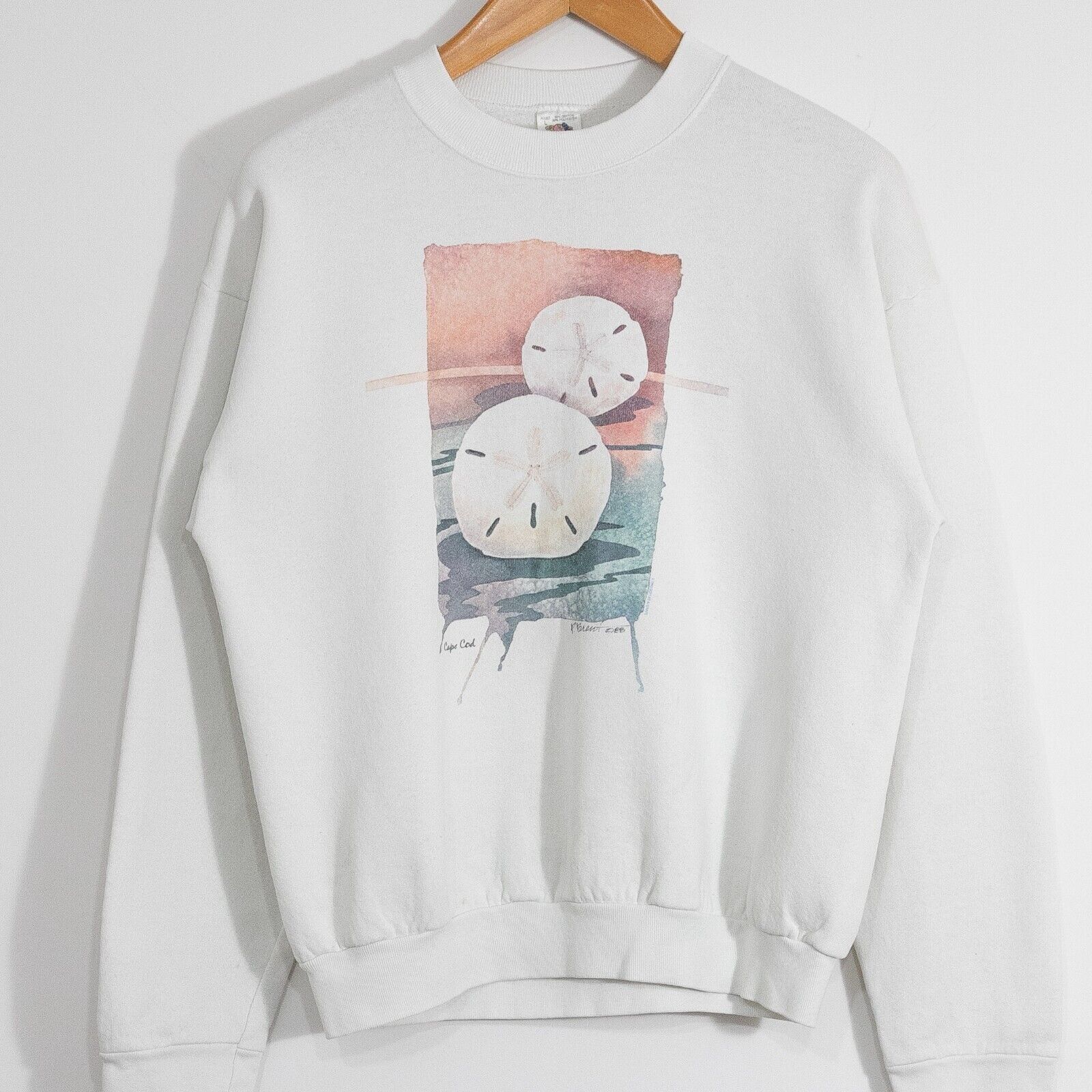 Vintage Vintage 90s Cape Cod Sweatshirt Large - Faded Distressed Size US L / EU 52-54 / 3 - 2 Thumbnail