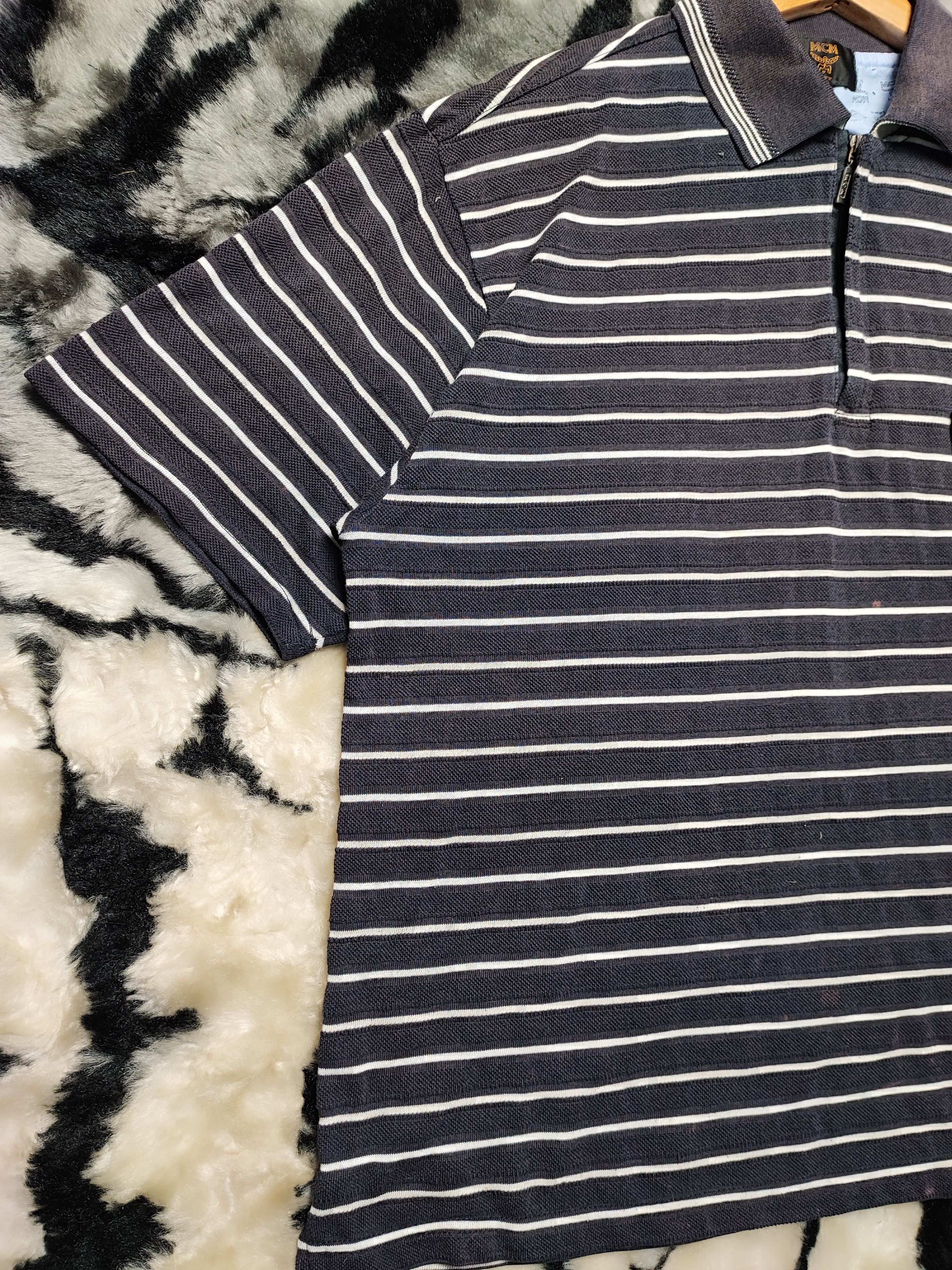 MCM Vintage 90s Pocket Polo Tshirt by MCM Size US L / EU 52-54 / 3 - 4 Thumbnail