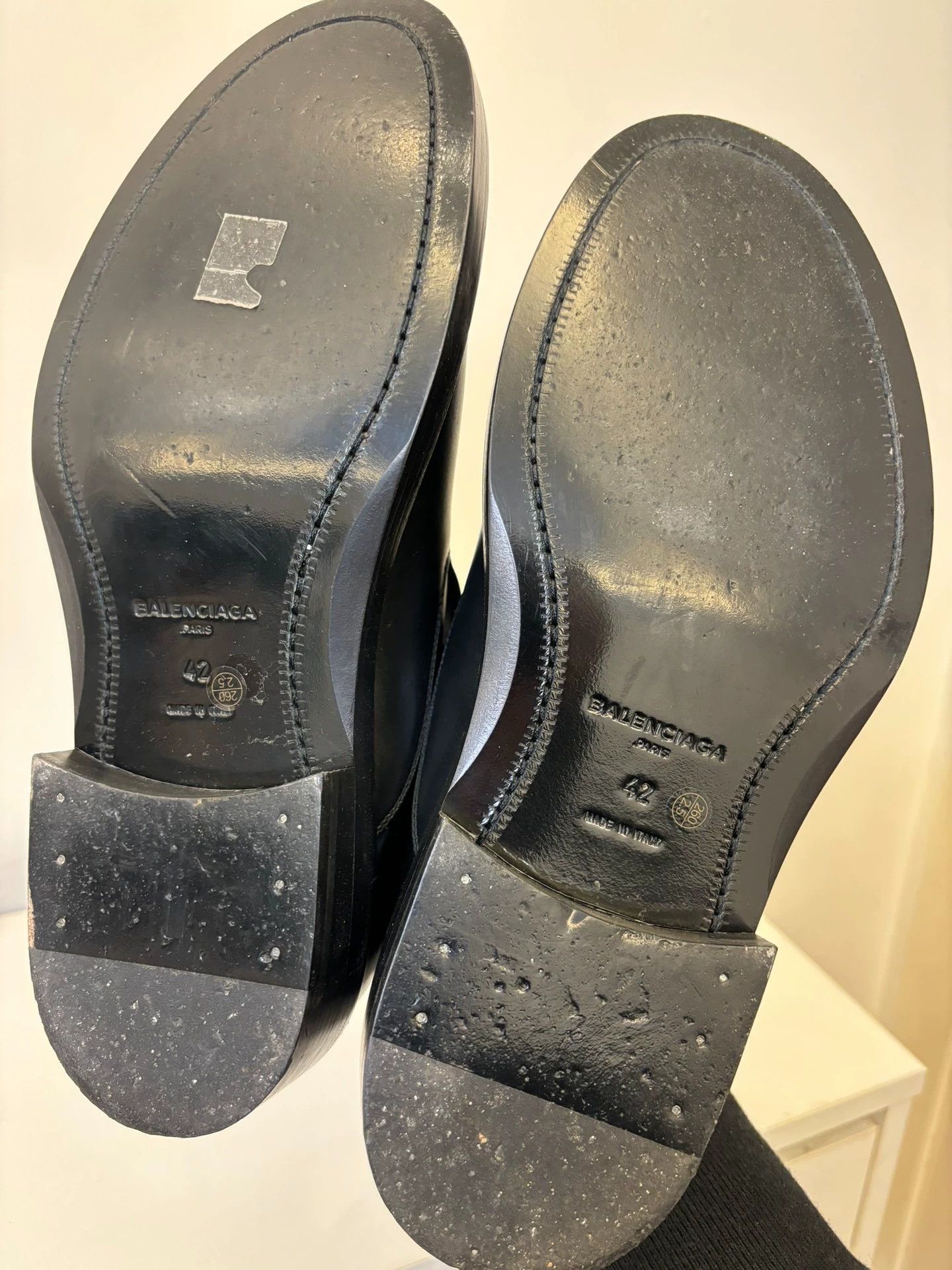 Balenciaga Balenciaga 17FW 1st Runway Leather Shoes 42 (Fits 43) 99% New Size US 9 / EU 42 - 8 Thumbnail