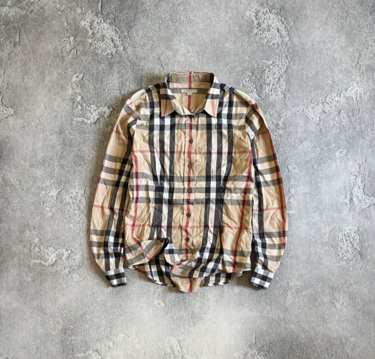 Burberry Burberry Brit XS/size nova check shirts button up blouse Size XS / US 0-2 / IT 36-38 - 1 Thumbnail