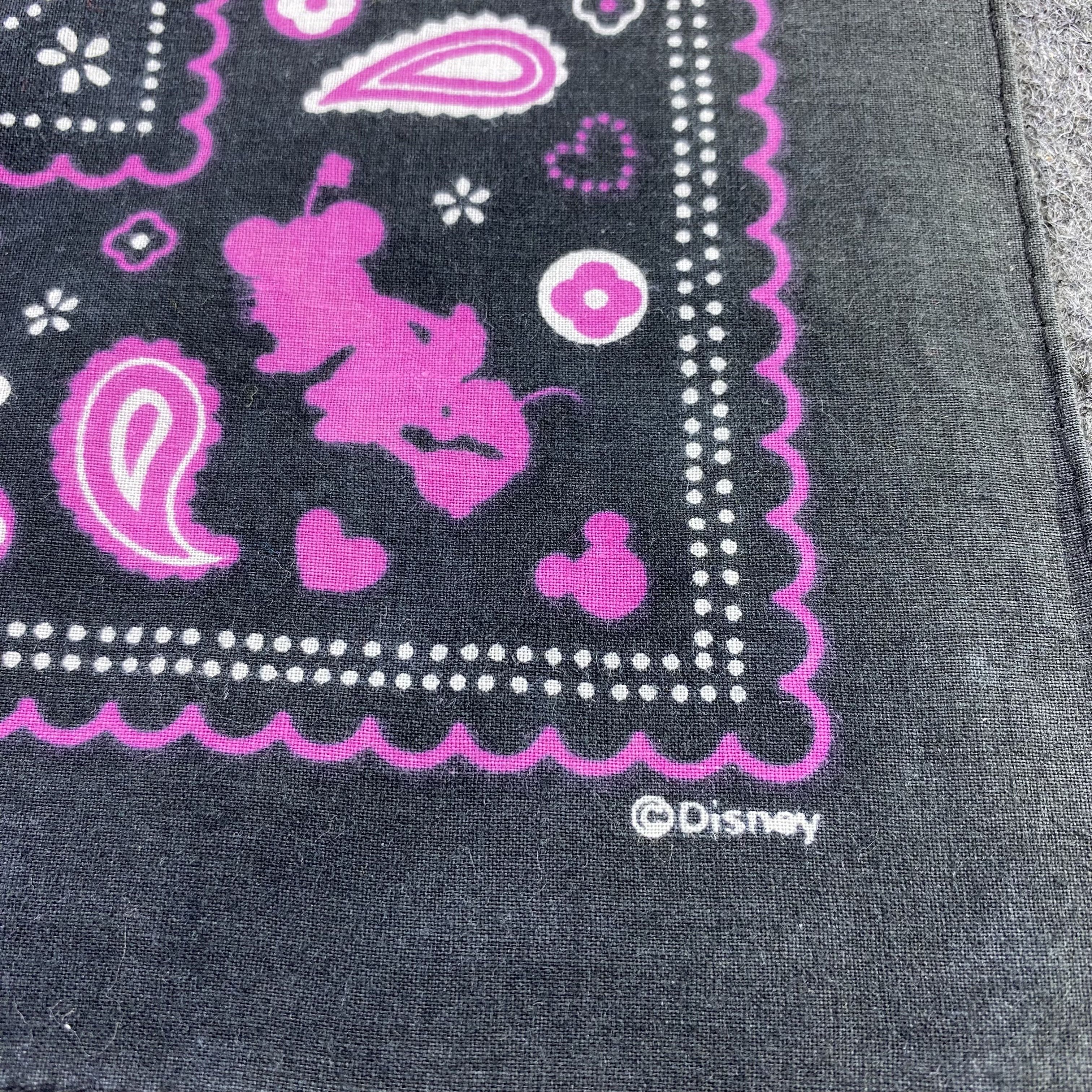 Anime Paislee Disney Handkerchief Cartoon Mickey mouse-B1418 Size ONE SIZE - 8 Thumbnail