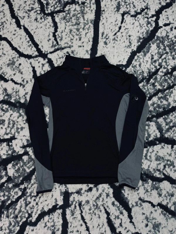 Mammut Mammut fleece jacket black gray M logo Size M / US 6-8 / IT 42-44 - 1 Thumbnail