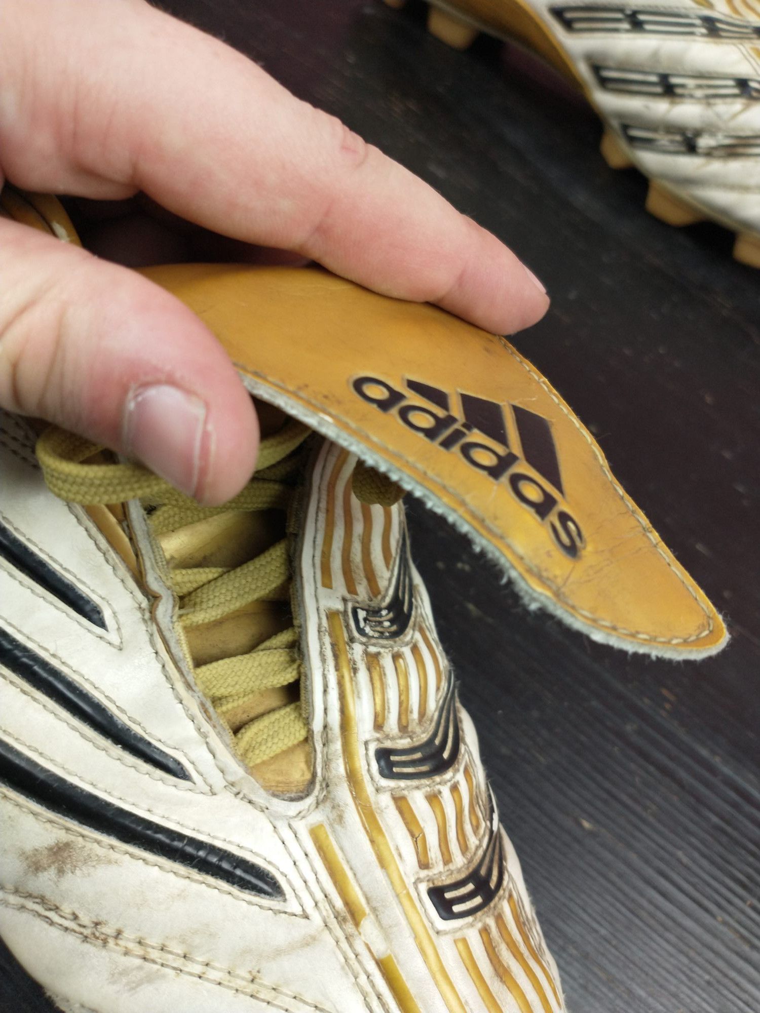 Adidas 462812 adidas Predator +ABSOLADO TRX FG Soccer Cleats 2005 Size US 8.5 / EU 41-42 - 5 Thumbnail