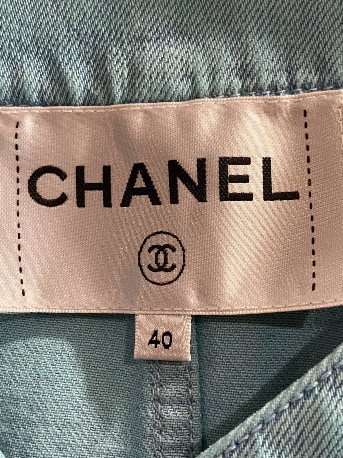 Chanel Chanel blue jacket shirt unisex Size US XXS / EU 40 - 4 Thumbnail
