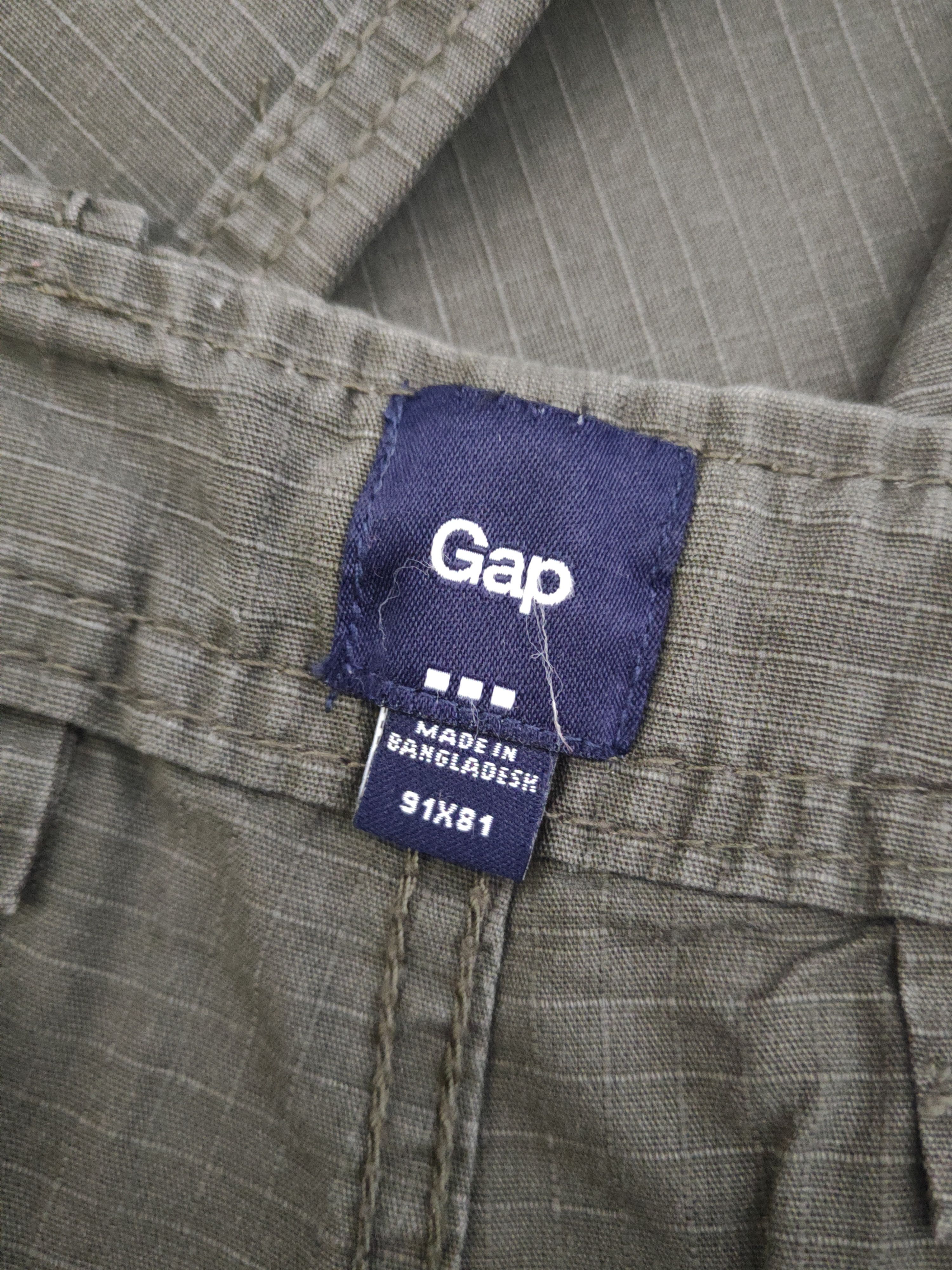 Gap DL Gap Dark Olive Multipocket Cargo Pants #2118 Size US 36 / EU 52 - 13 Thumbnail