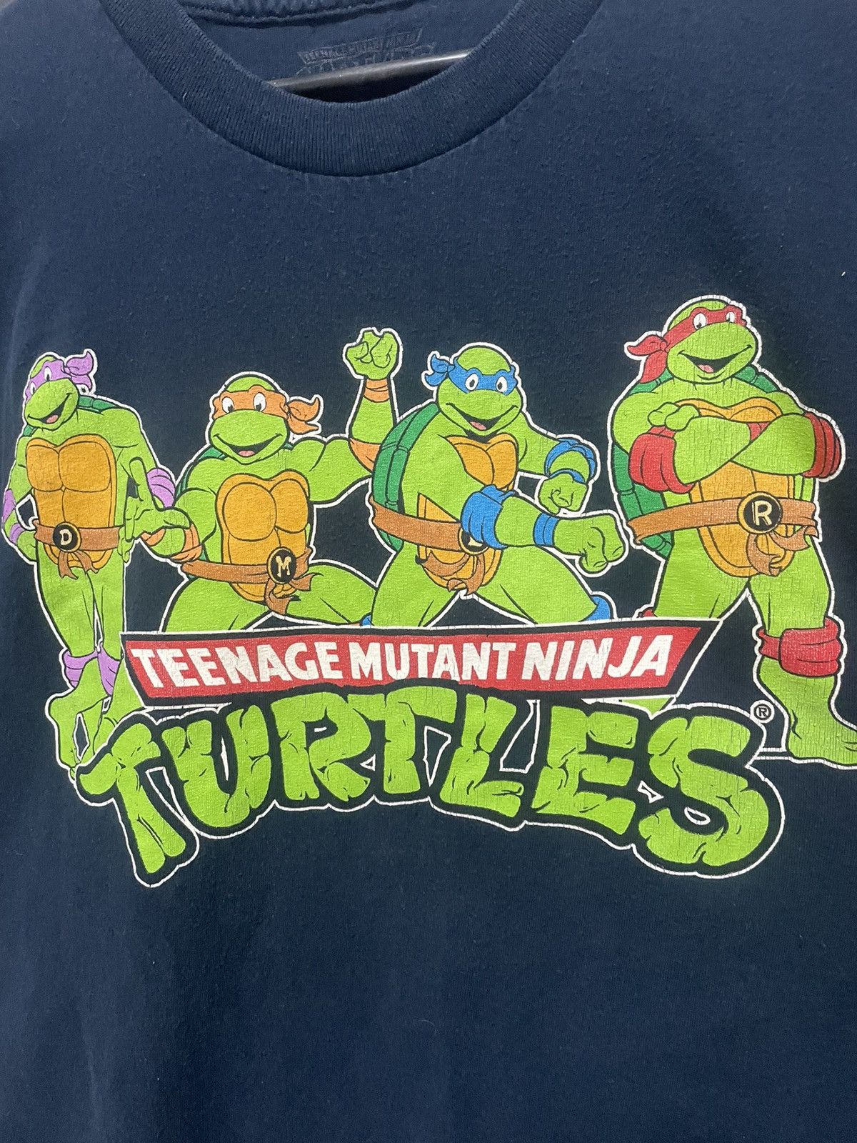 Cartoon Network Vintage 2000s Teenage Mutant Ninja Turtles Y2K Graphic Tee L Size US L / EU 52-54 / 3 - 3 Thumbnail