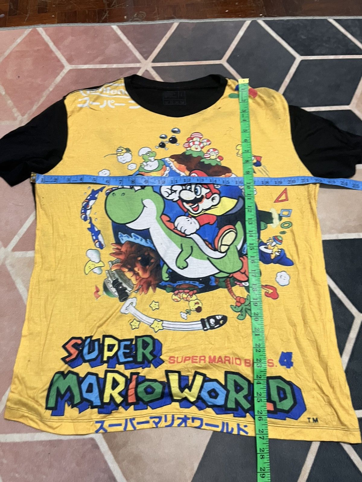 Nintendo 💥💥Nintendo Super Mario Fullprinted Overpirinted Tees Size US L / EU 52-54 / 3 - 8 Thumbnail