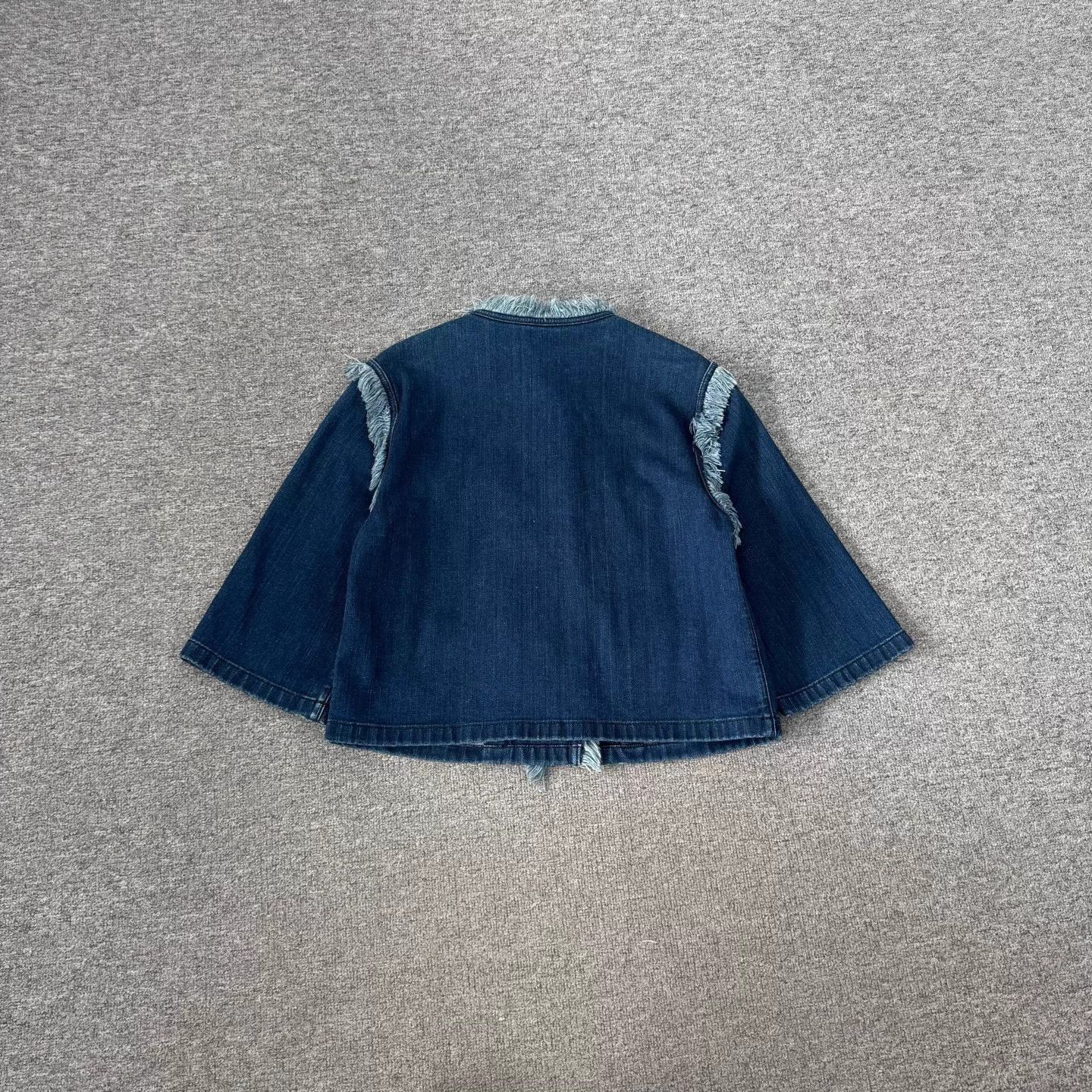 Louis Vuitton LV Runway Tassel Denim Jacket 38 98 New Size S / US 4 / IT 40 - 2 Thumbnail