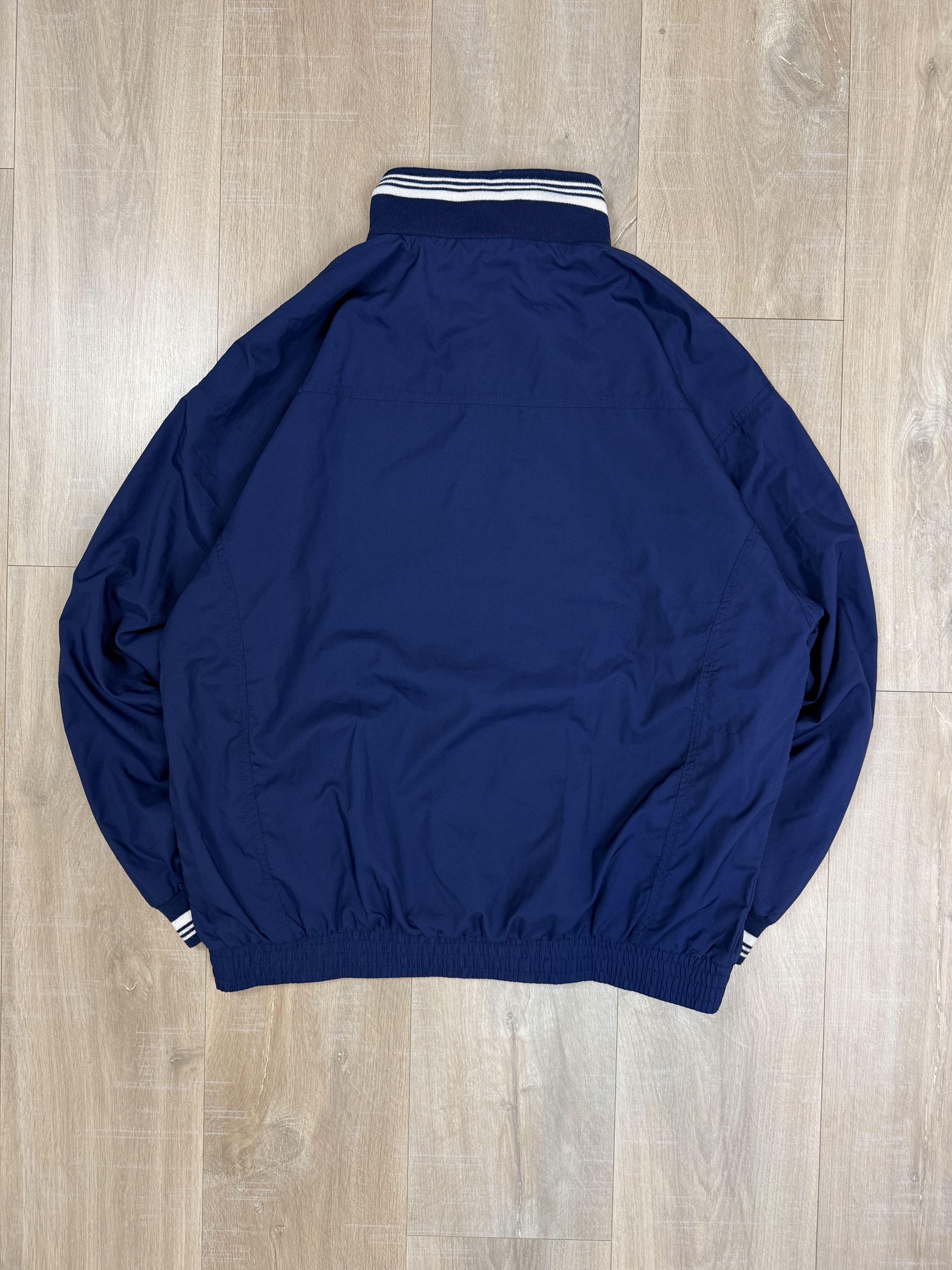 Adidas Vintage Adidas Windbreaker Navy Blue Size M Size US M / EU 48-50 / 2 - 7 Thumbnail