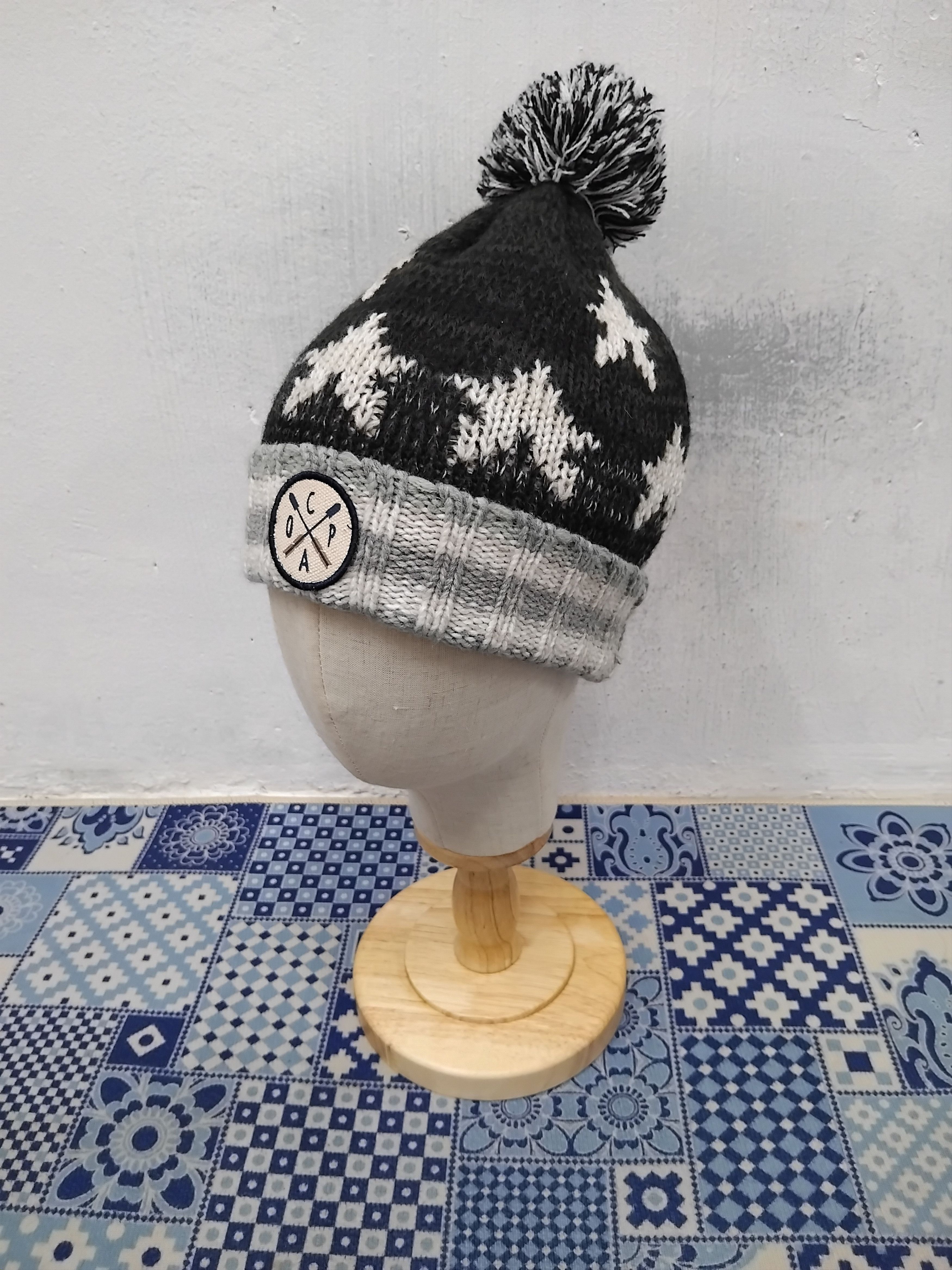 Ocean Pacific 💥Ocean Pacific black white beanie hat Size ONE SIZE - 1 Thumbnail