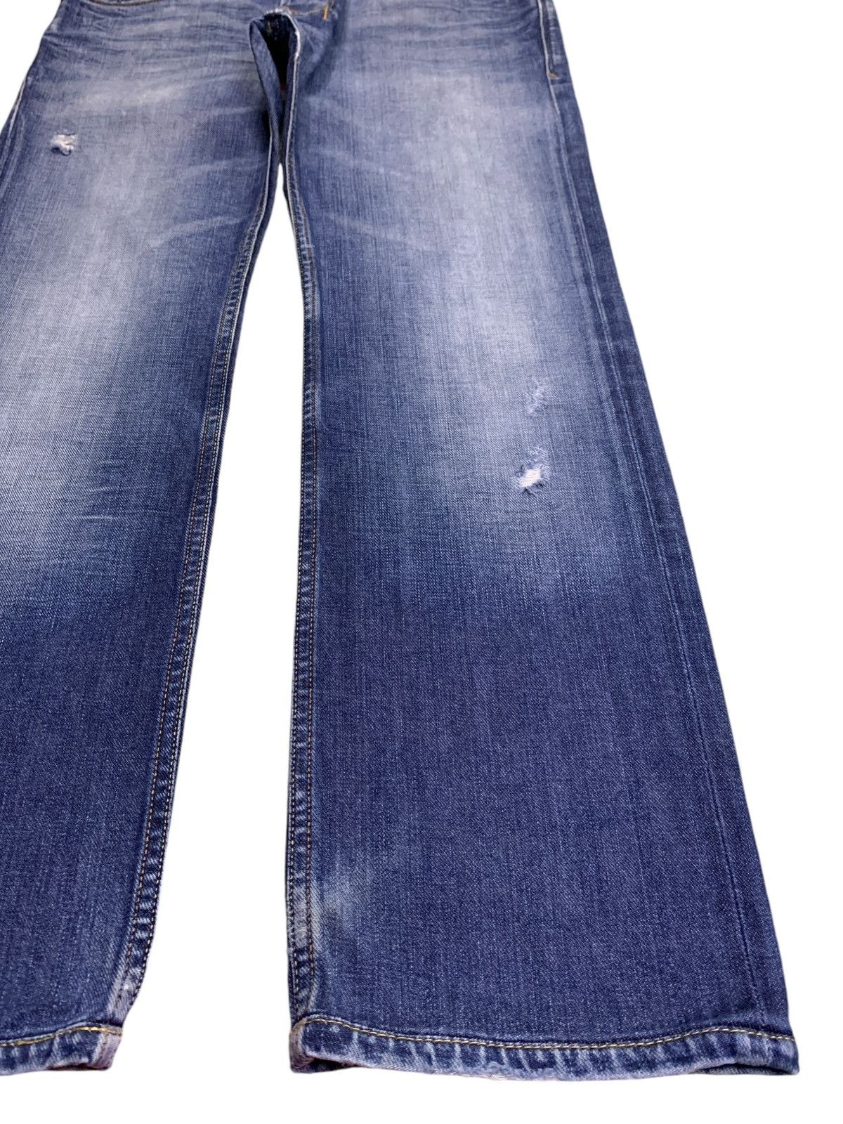 Diesel SALES🔥Vintage Diesel Faded Wash Distressed Button Fly Jeans Size US 33 - 7 Thumbnail