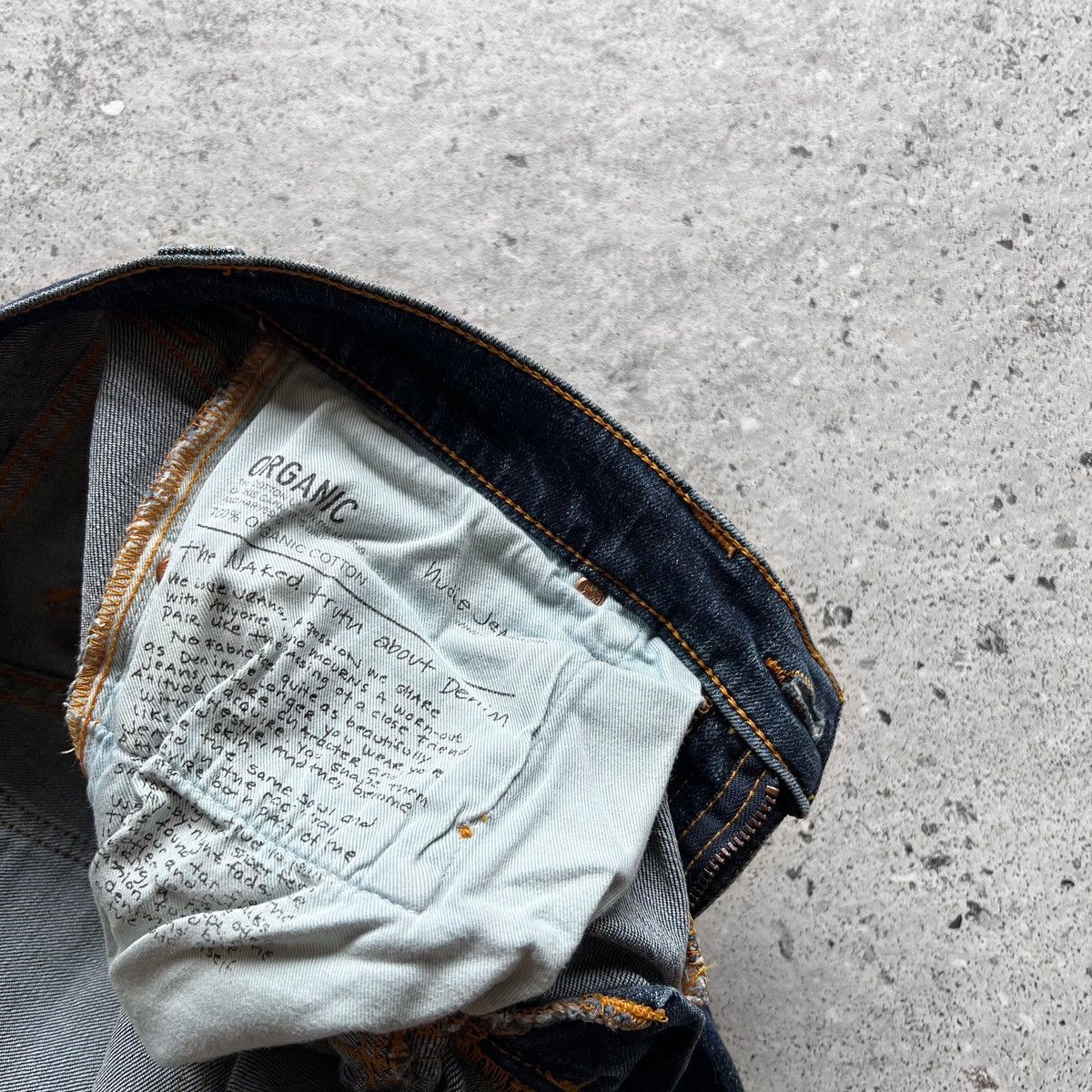 Designer × Nudie Jeans Nudie Womens Blue Organic Cotton Skinny Jeans Streetwear Size 27" / US 4 / IT 40 - 8 Thumbnail