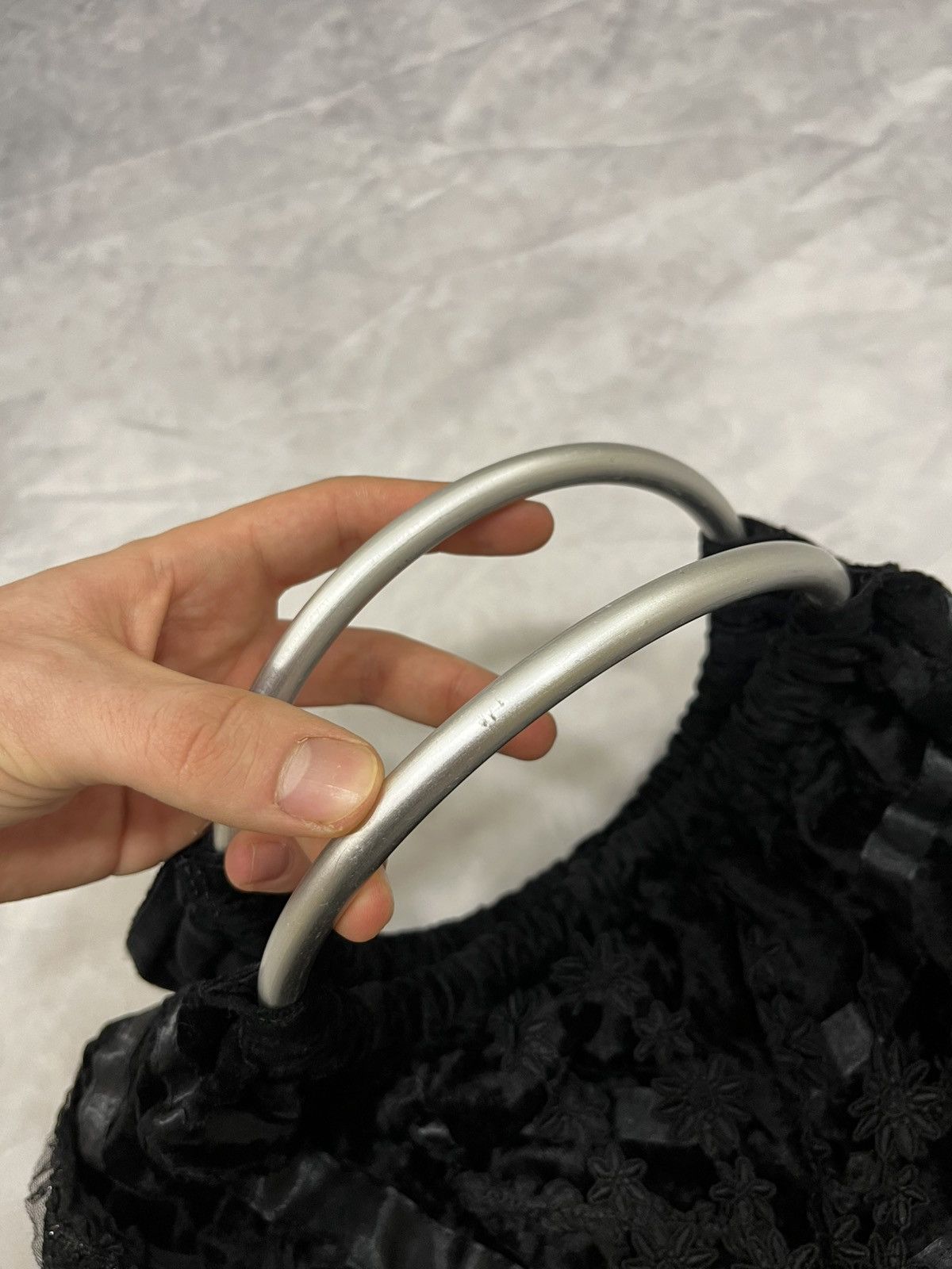 Comme des Garcons FW2005 Comme Des Garçons "Ghost Bride" Velvet Bag Size ONE SIZE - 6 Thumbnail