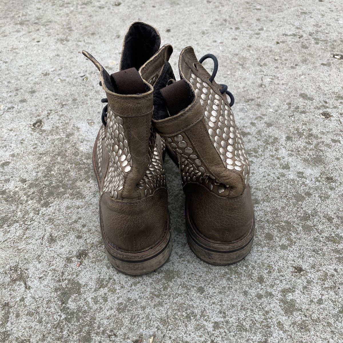 Other Fatte a mano leather studded boots Size US 6.5 / EU 39-40 - 5 Thumbnail